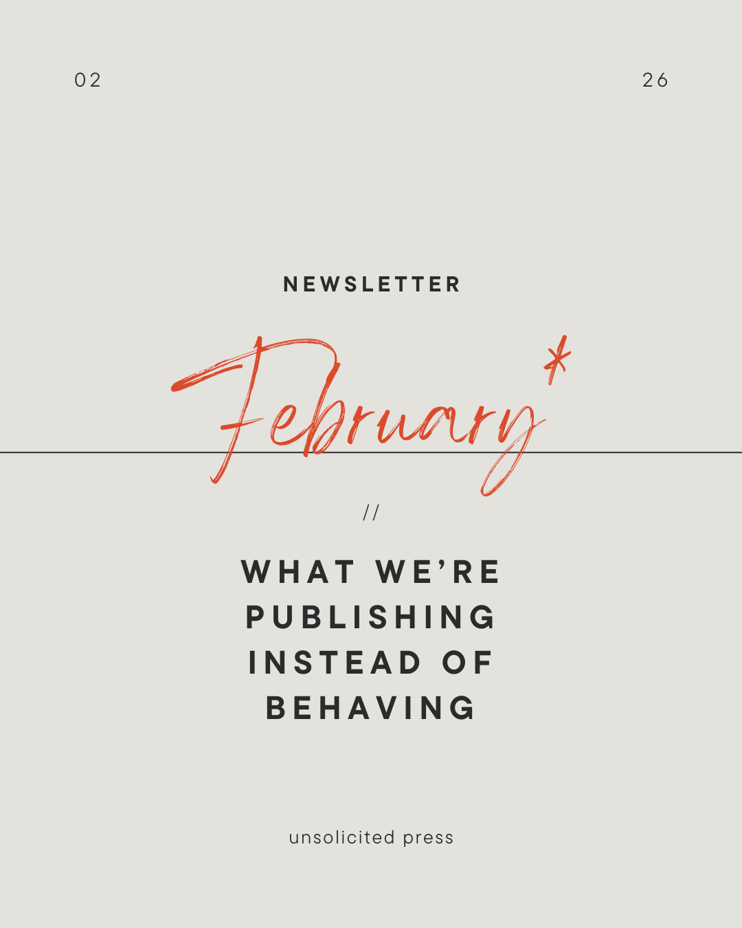 February hits hard: new books, capitalism skewered, trees that talk back.