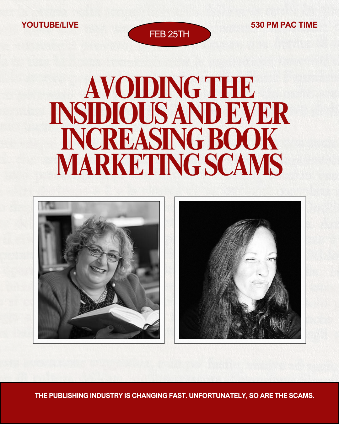Avoiding the Insidious and Ever-Increasing Book Marketing Scams