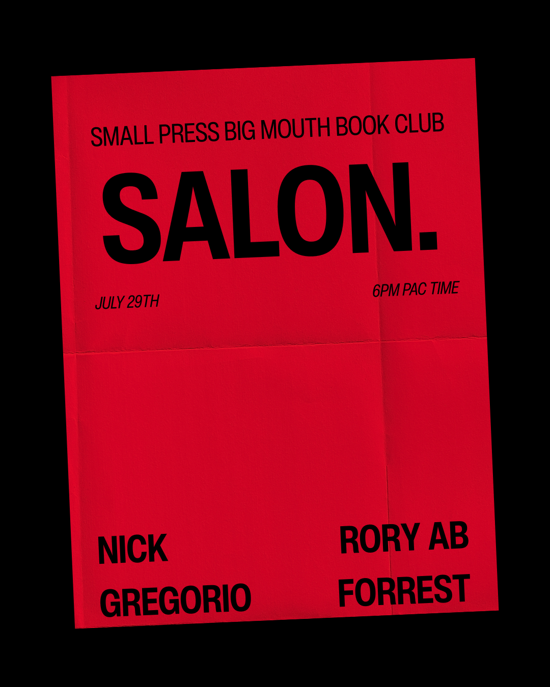Two Strange Books Walk Into a Zoom Room: Join Our July Double-Feature Author Salon