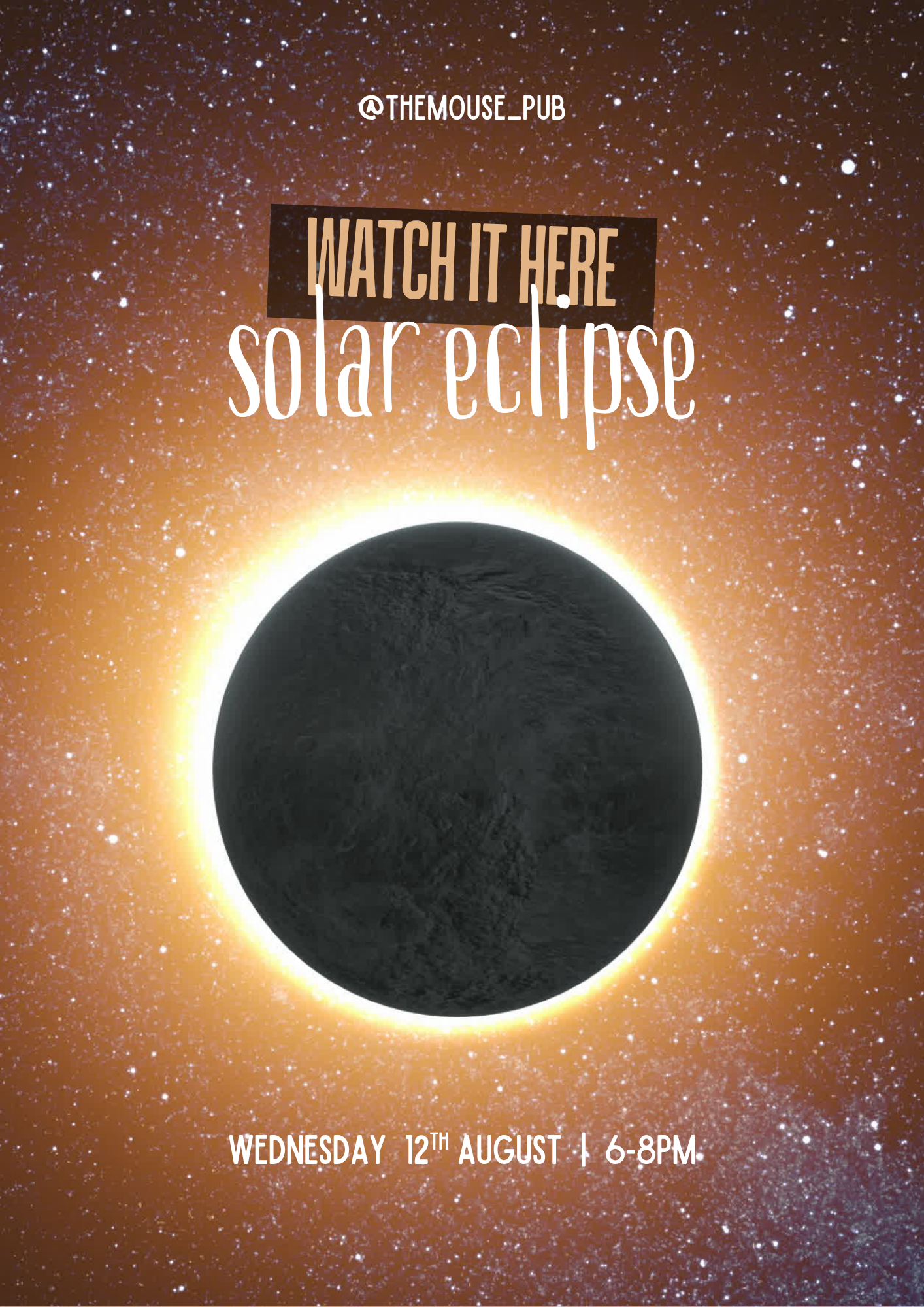 Solar eclipse watching party: SOLD OUT