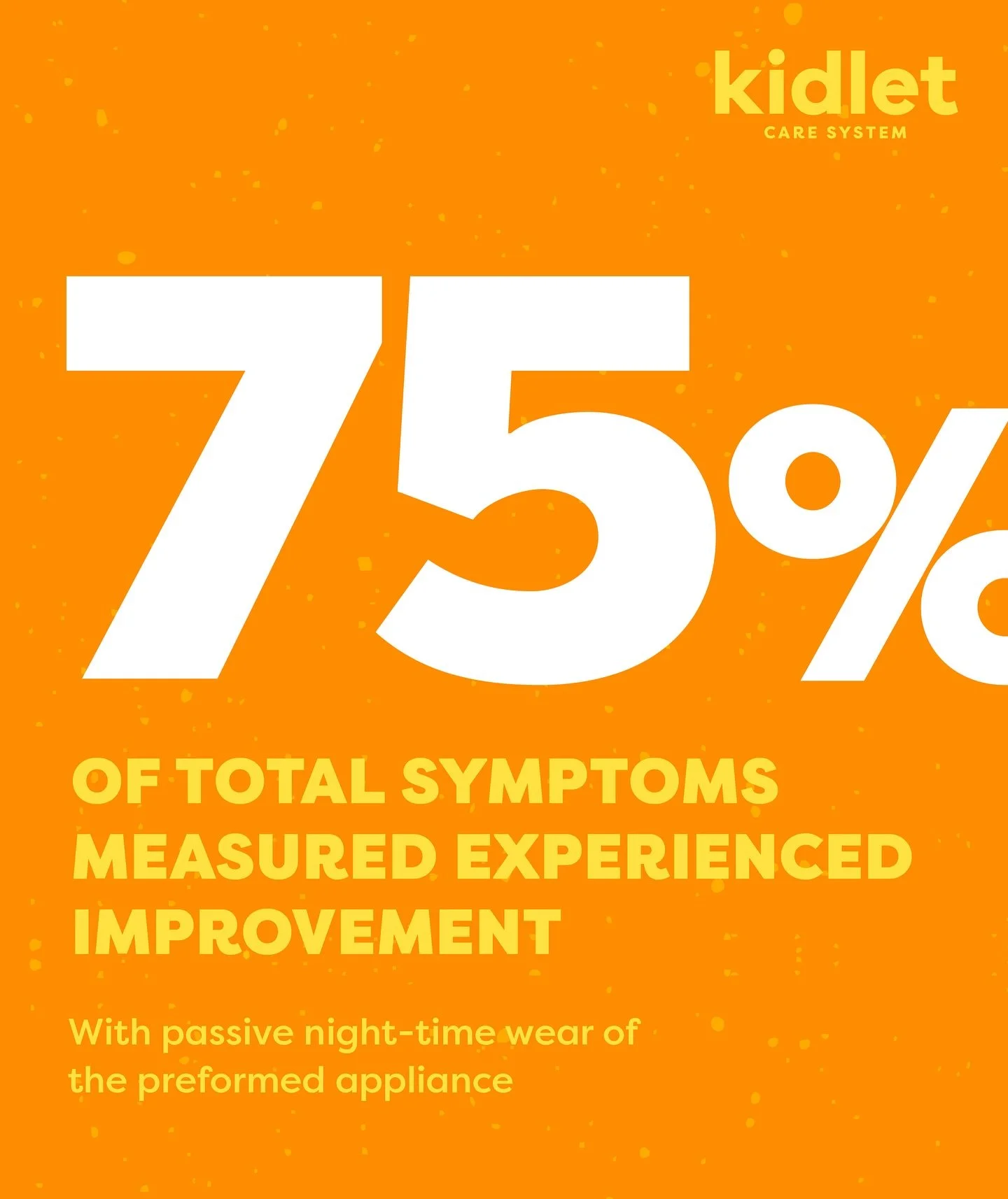 It&rsquo;s no secret&hellip; The Kidlet Care System is trusted by families everywhere. This particular study of 220 children shows the success of nighttime wear in ages 2 to 13! Comment for more information on the success of this exclusive technology