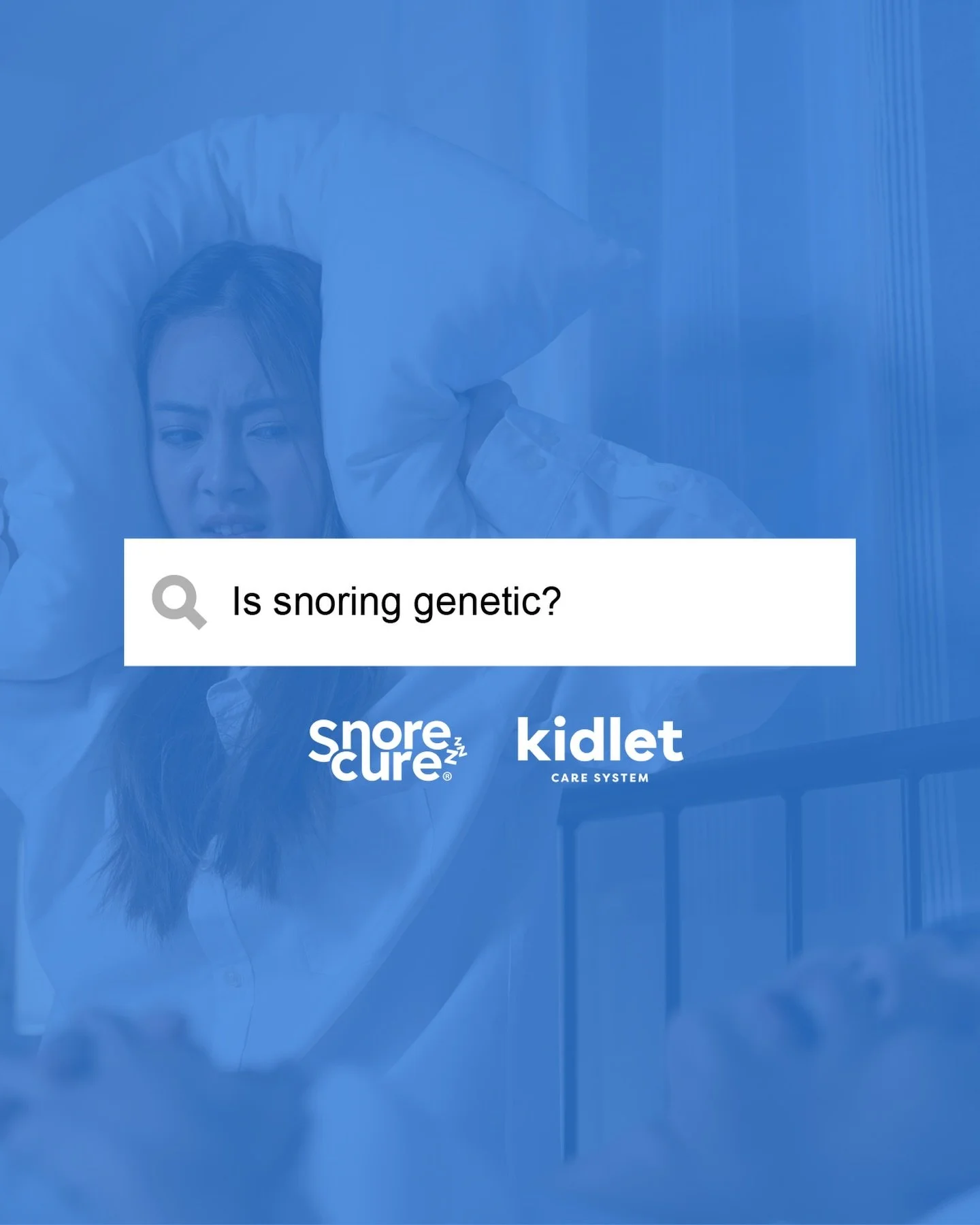 It&rsquo;s a question that crosses many parents&rsquo; minds. To us, and regardless of how it happens, snoring is a major problem for both children and parents.

We know that better sleep equates to better overall health.

We know that snoring disrup