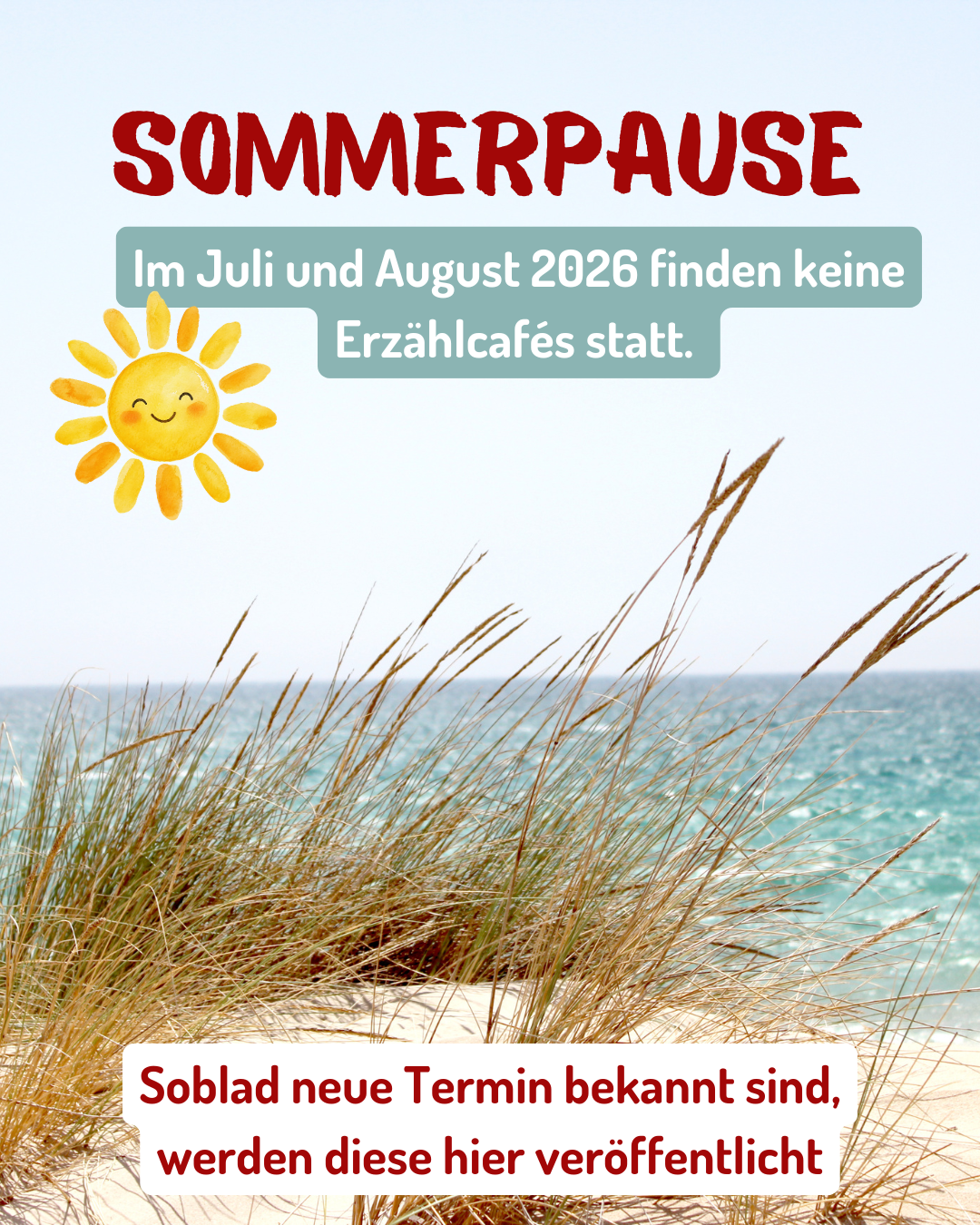 Kostenloses Erzählcafé online