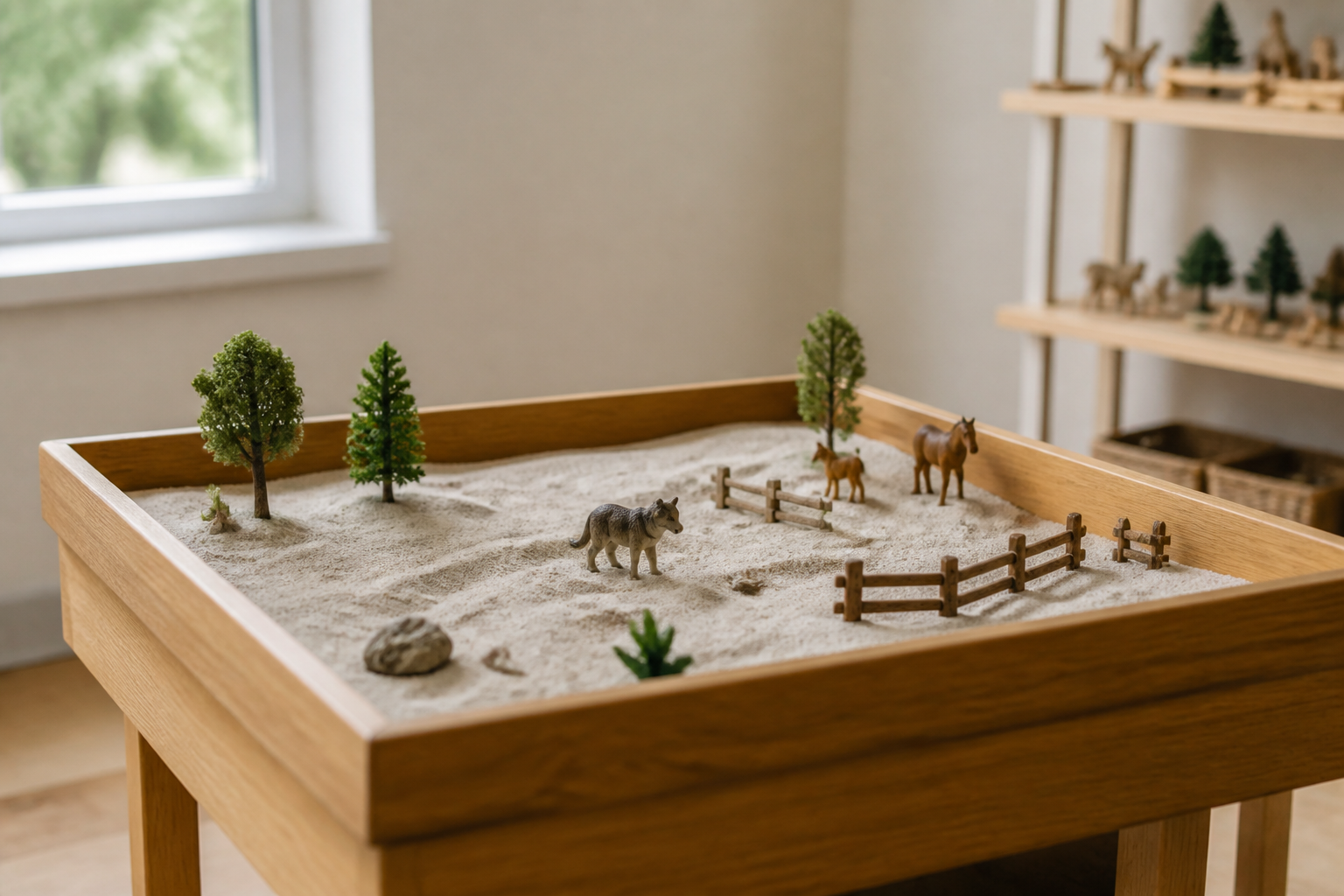Sand Tray Therapy: Why Kids Build Worlds Instead of Talking It Out