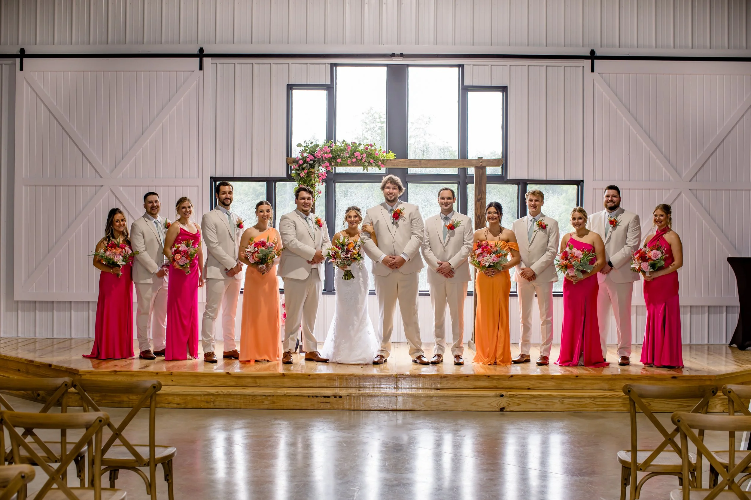 Wedding venues near Cameron MO with inside ceremony space