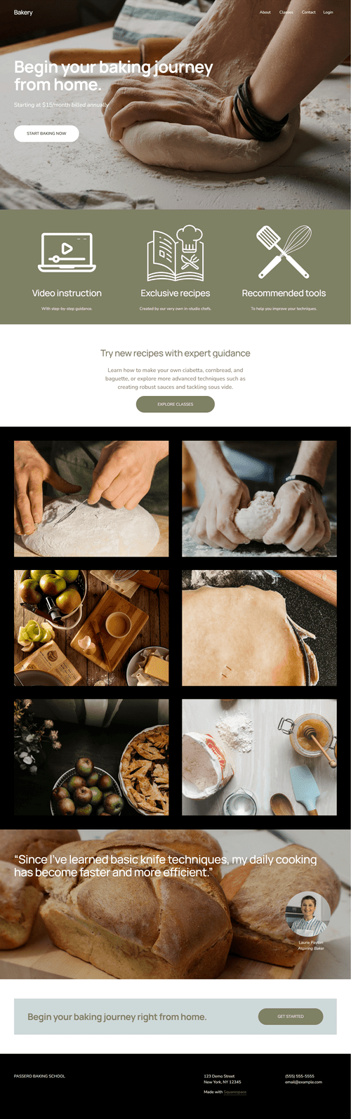Ida's Bakery showcasing tasty recipes. - toronto web  design services  web designer toronto, web  designer canada, web design  toronto, design toronto web