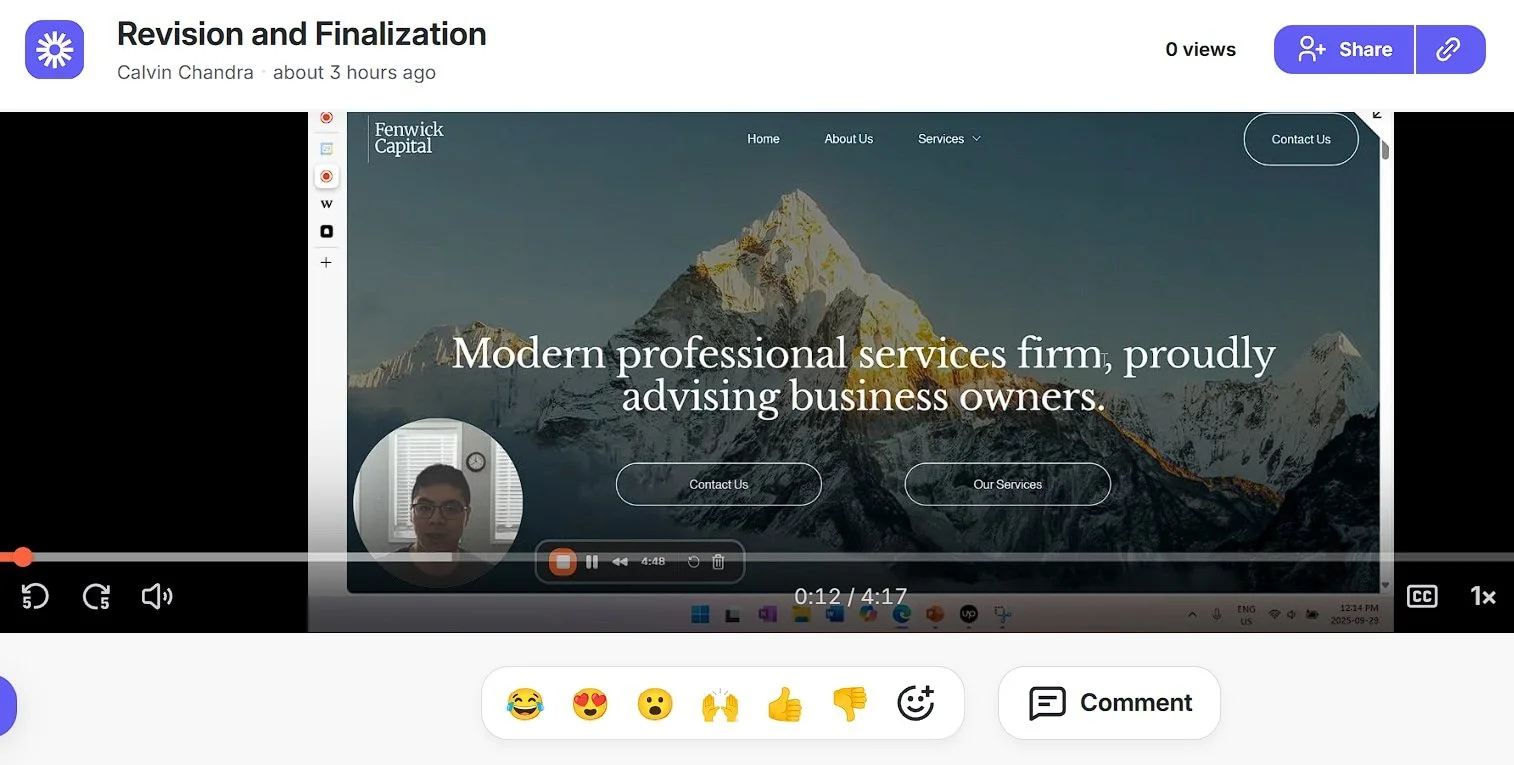 A screenshot of a handover tutorial. - web designer toronto, web  designer canada, web design  toronto, design toronto web, toronto web design services
