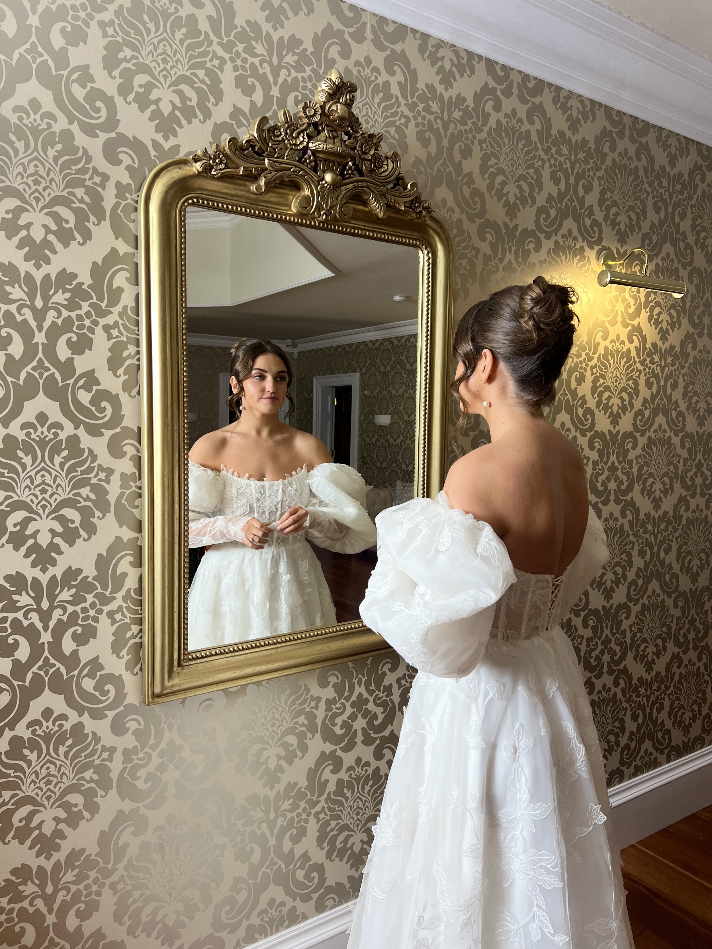 Bridal photoshoot in hyde hotel galway