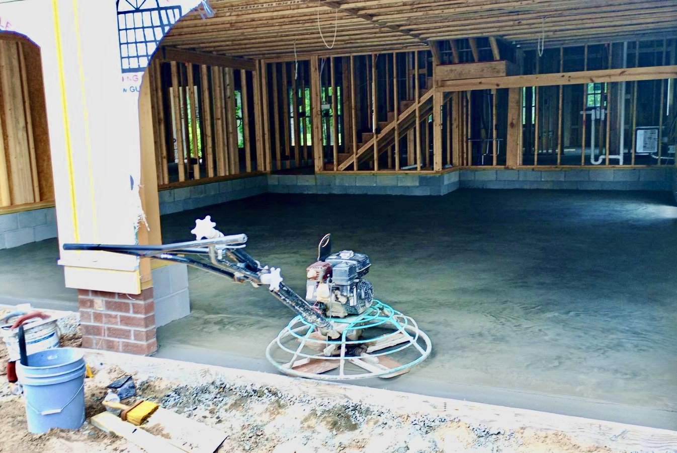 Garage floor