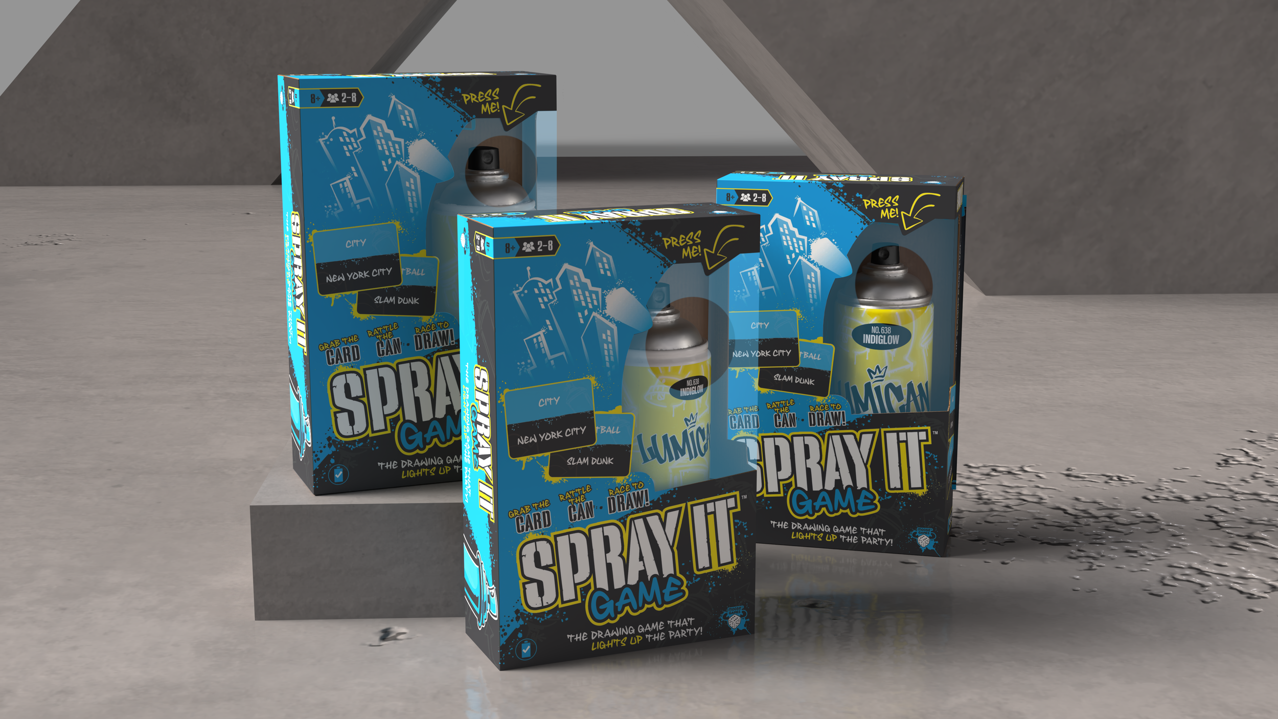 SPRAY IT Game