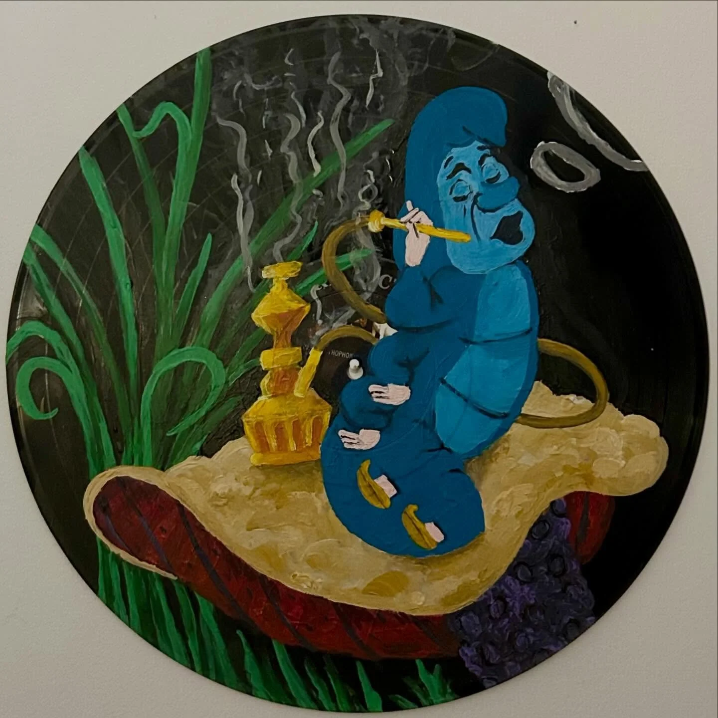 #aliceinwonderland #caterpillar #painting #420 #art