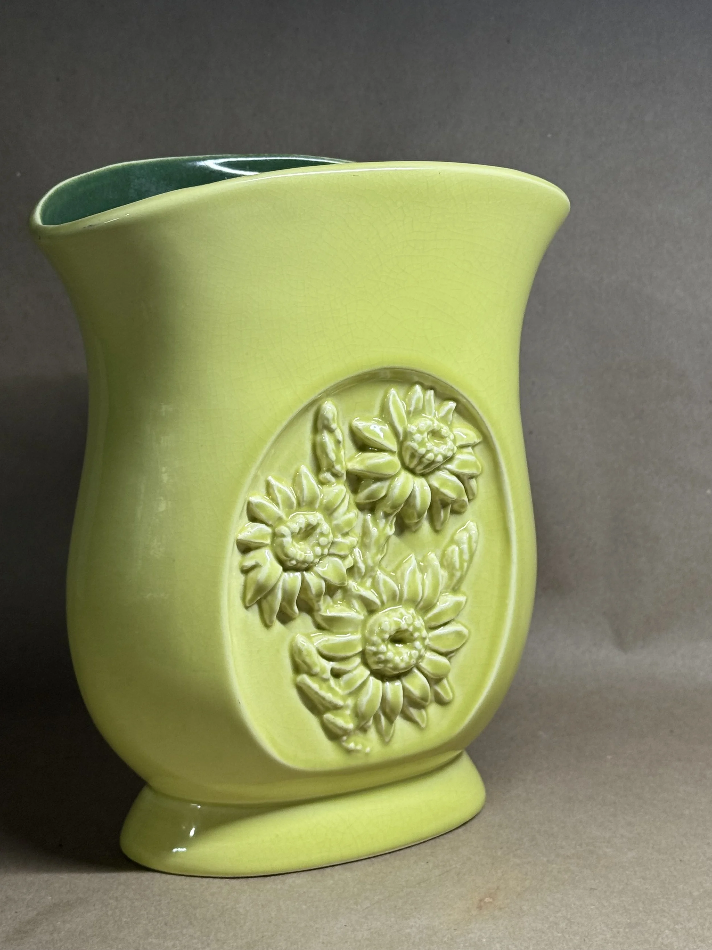 8 Inch Vase Tropicana Line featuring Desert Flower