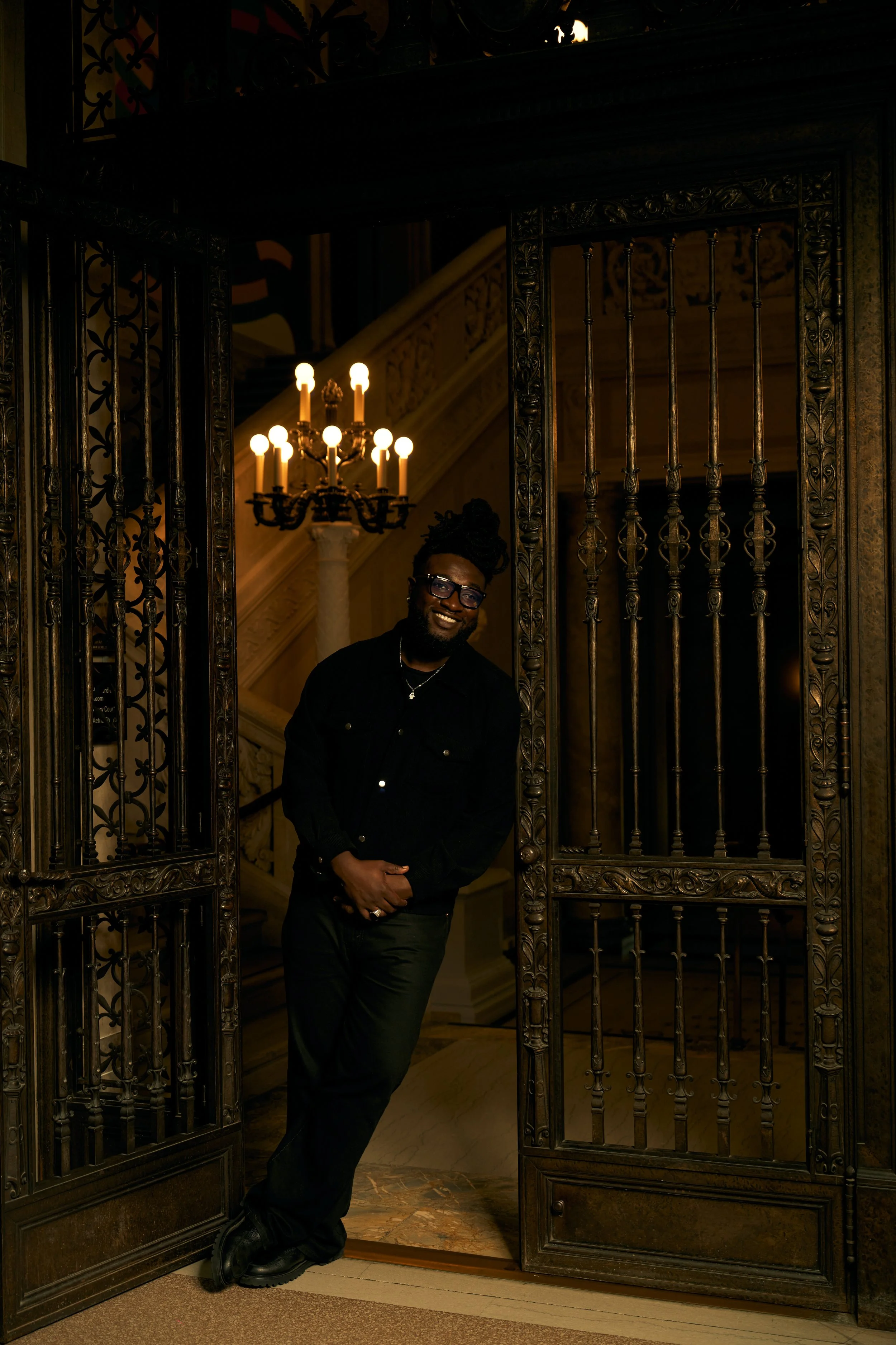 An image of Ike Abakah, photographer and cinematographer.