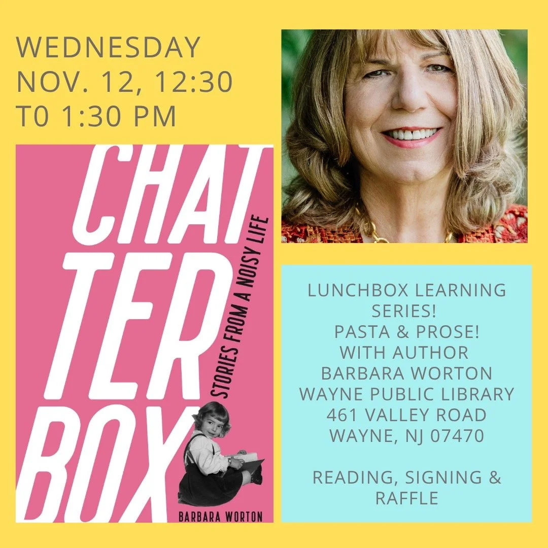 TOMORROW is only a day away. Barbara Worton at Wayne Public Library. 11/12/2025, 12:30-1:30. Please come for the stories, signing and a chance to win the Italian goodie bag. @wpllibrary @passsaiccounty @passaiccountylibraries @waynenj @northhaledonnj