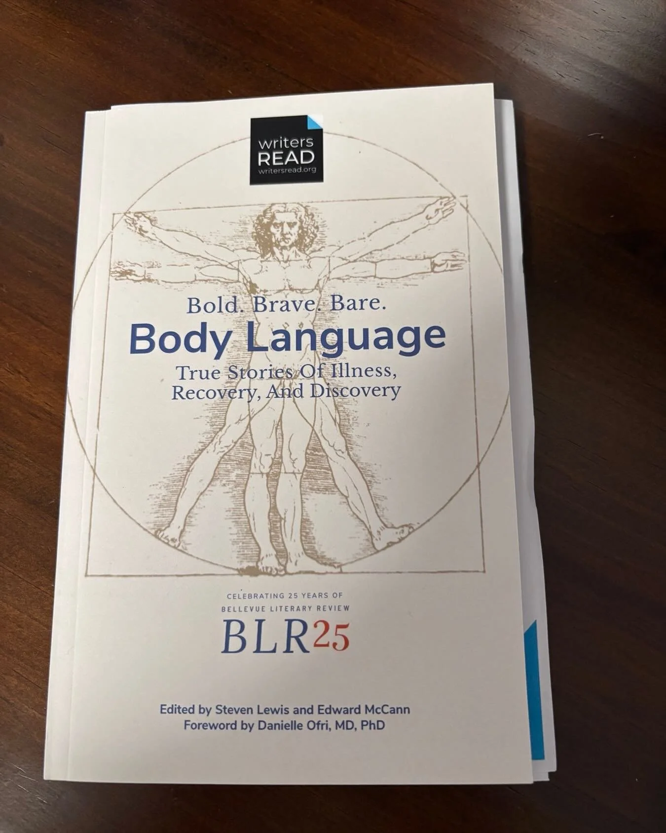 Look what&rsquo;s just arrived! So excited to be in this anthology and to be reading my story &ldquo;Immune Systems&rdquo; on April 12 at City Winery for the Writers Read/Bellevue Literary Review &ldquo;Body Language&rdquo; program. @writersreadorg @