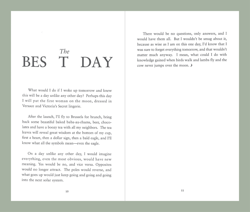 Interior page from Bedtime Stories