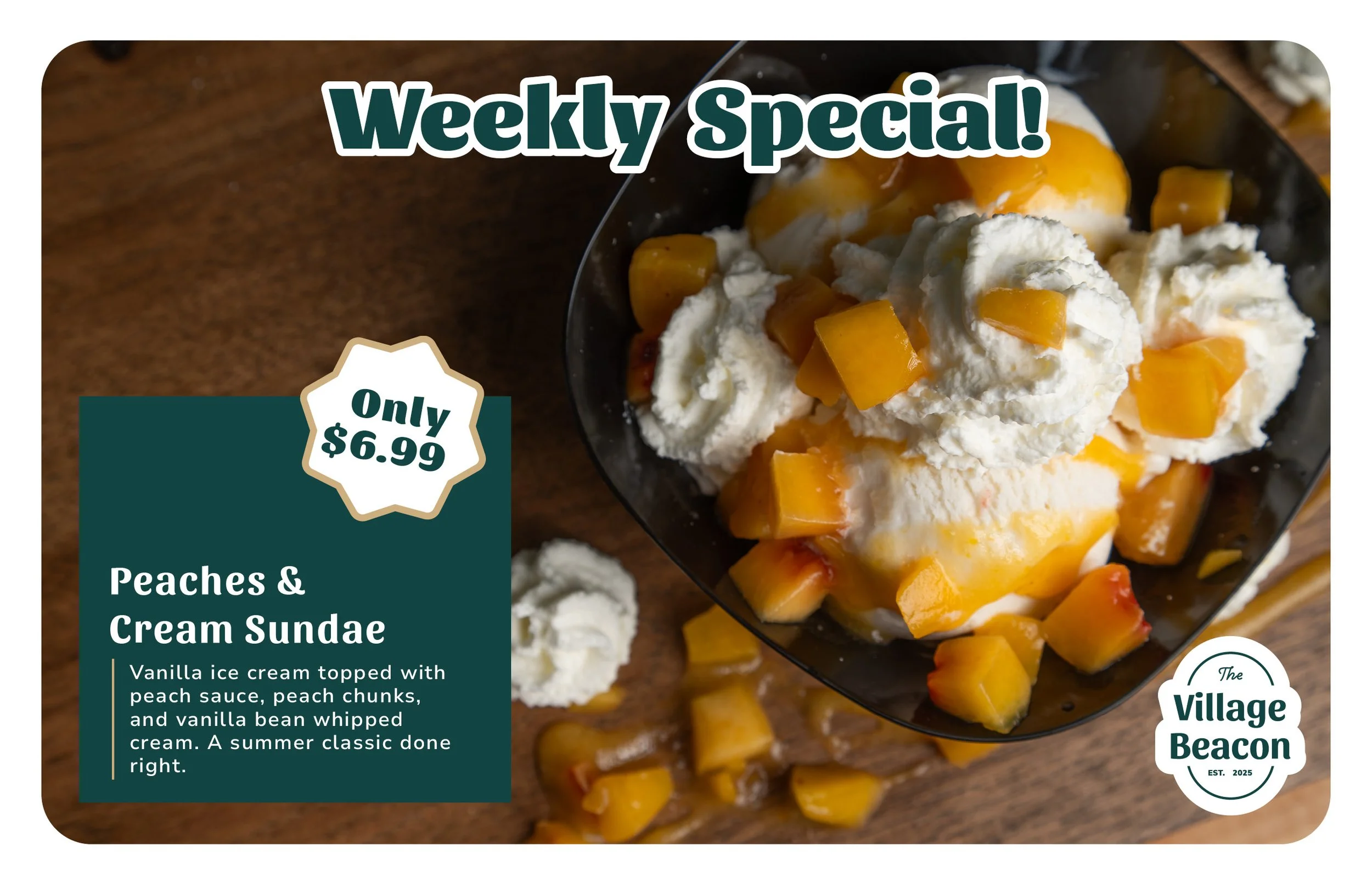 Specials Week of July 27th 2026