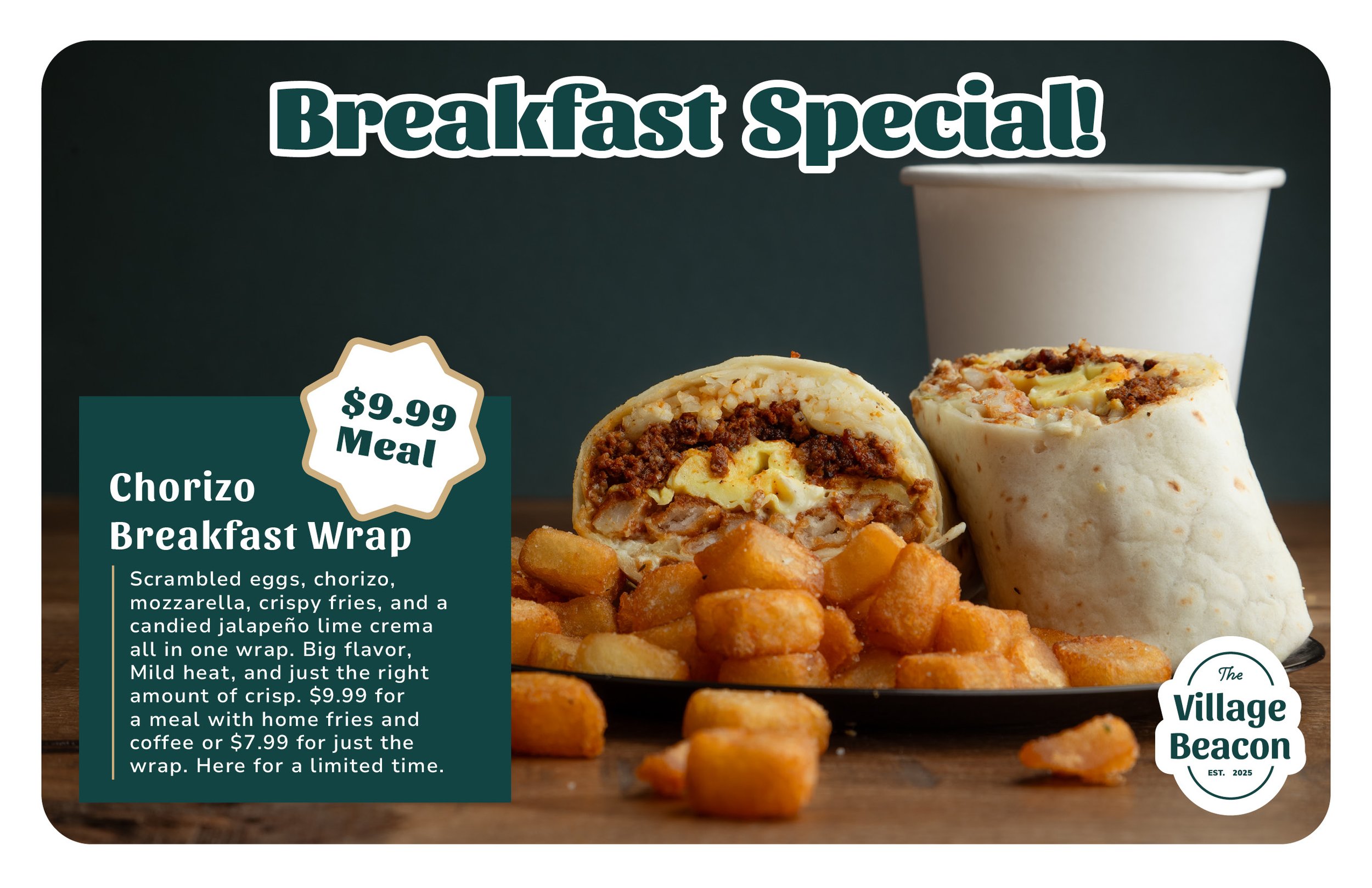 Breakfast Special, Oct 5-24