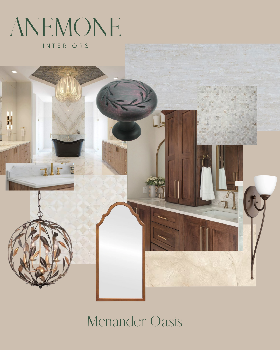 Inside Our Tuscan Modern Oasis: A Warm, Timeless Bathroom Remodel in Odessa, FL