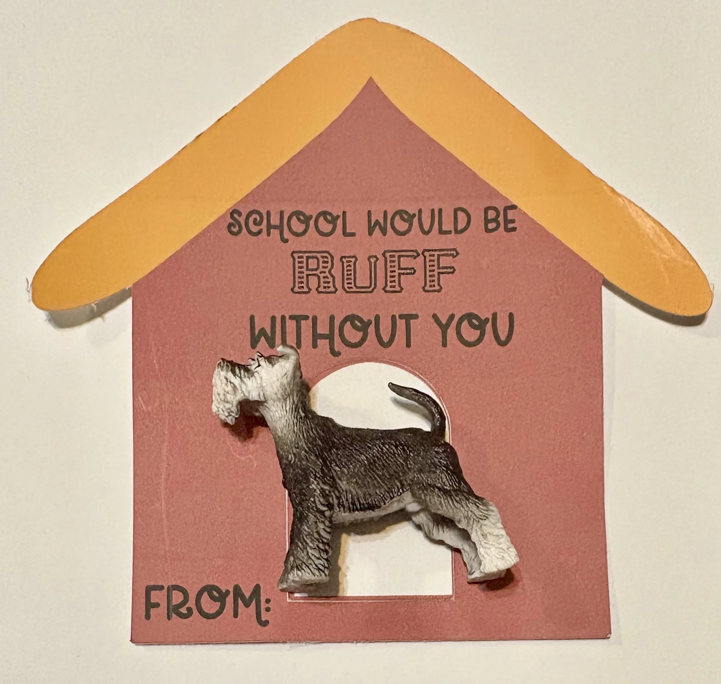 Dogs Valentine's Day Favors