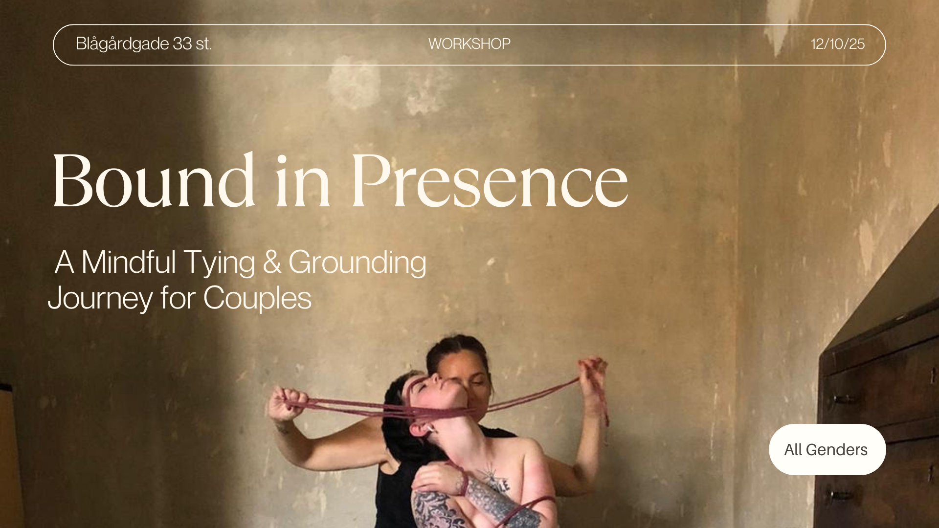 Bound in Presence: A Mindful tying and Grounding Journey for Couples