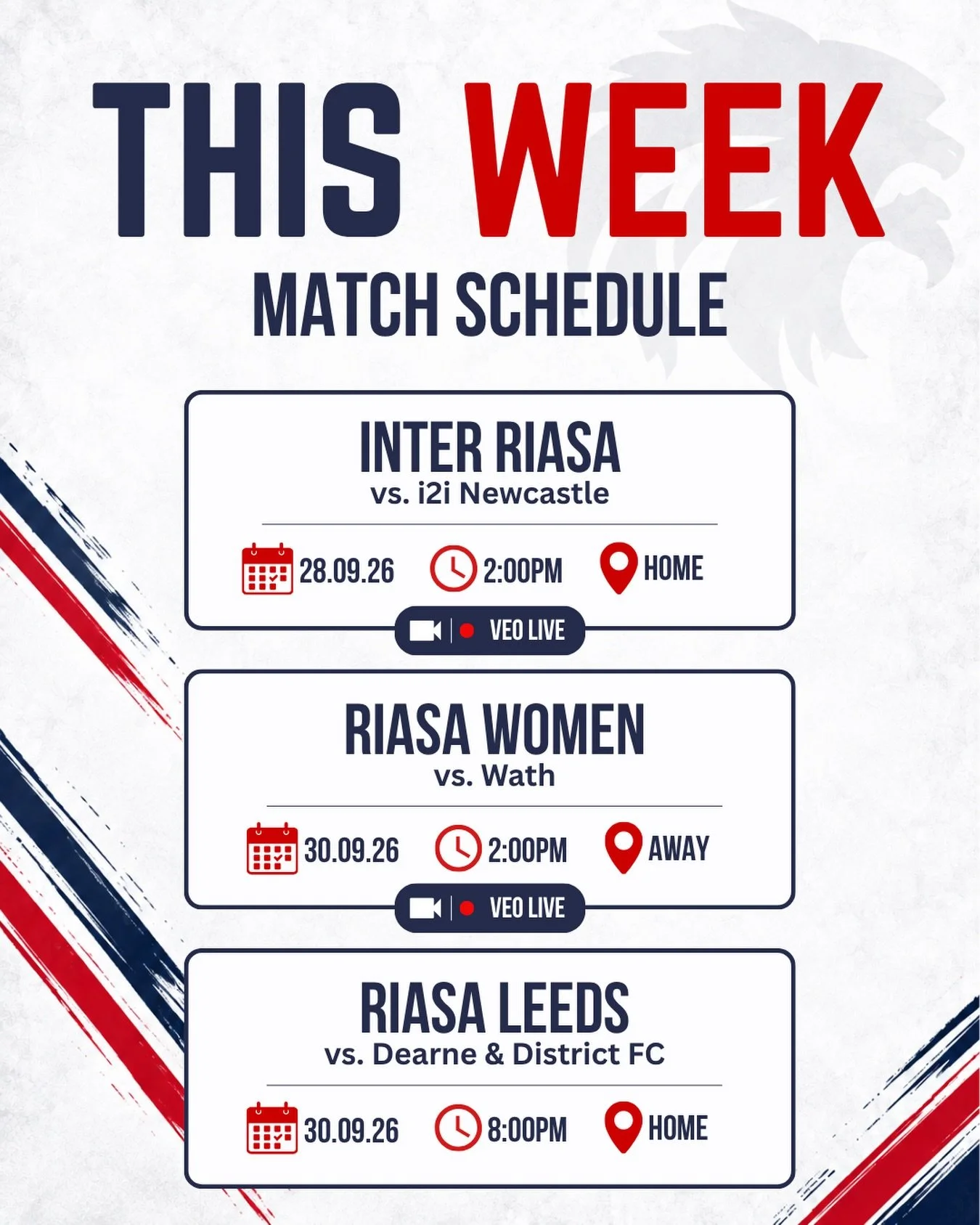 Coming up this week at RIASA&hellip; 📆