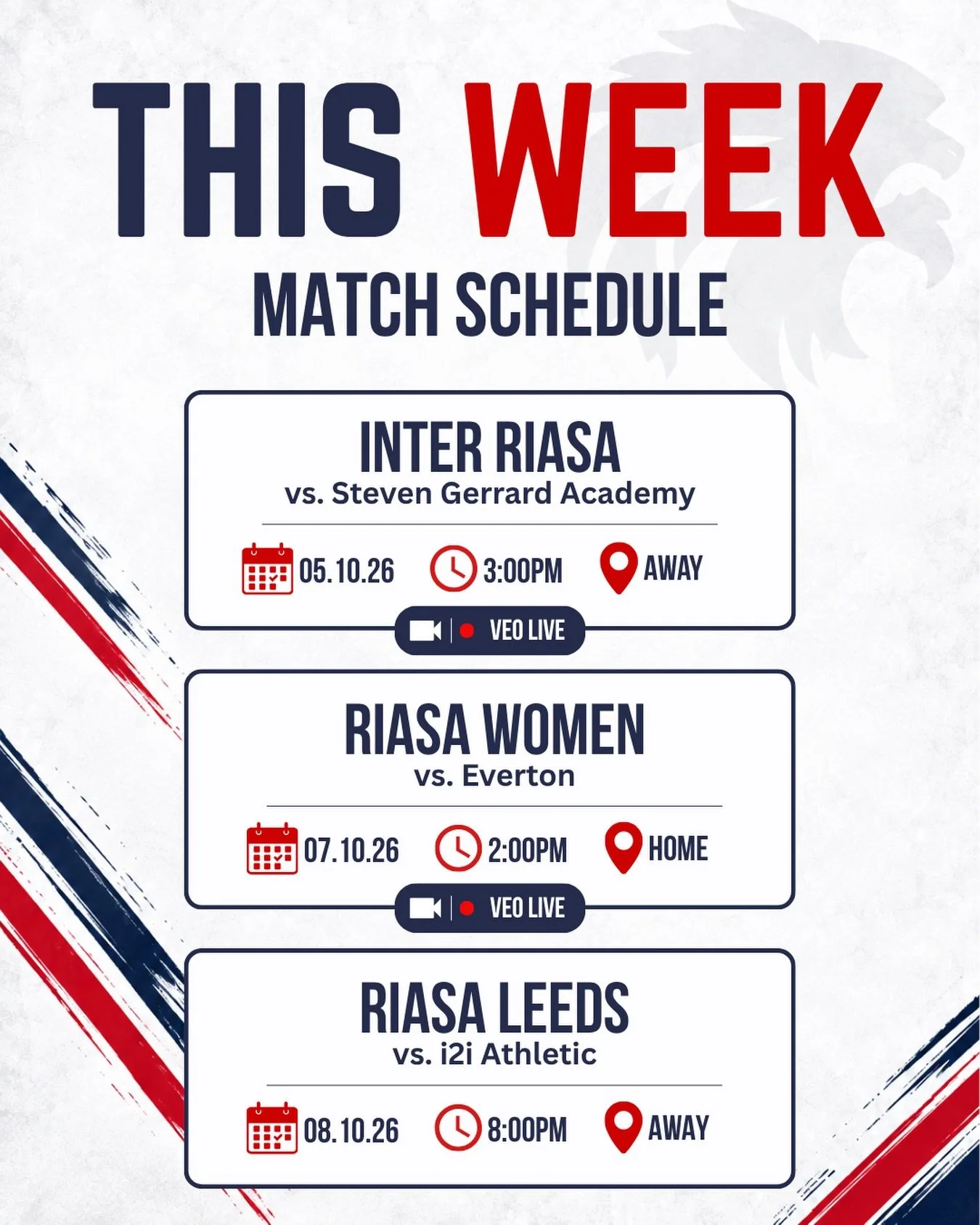 Coming up this week at RIASA&hellip; 📆