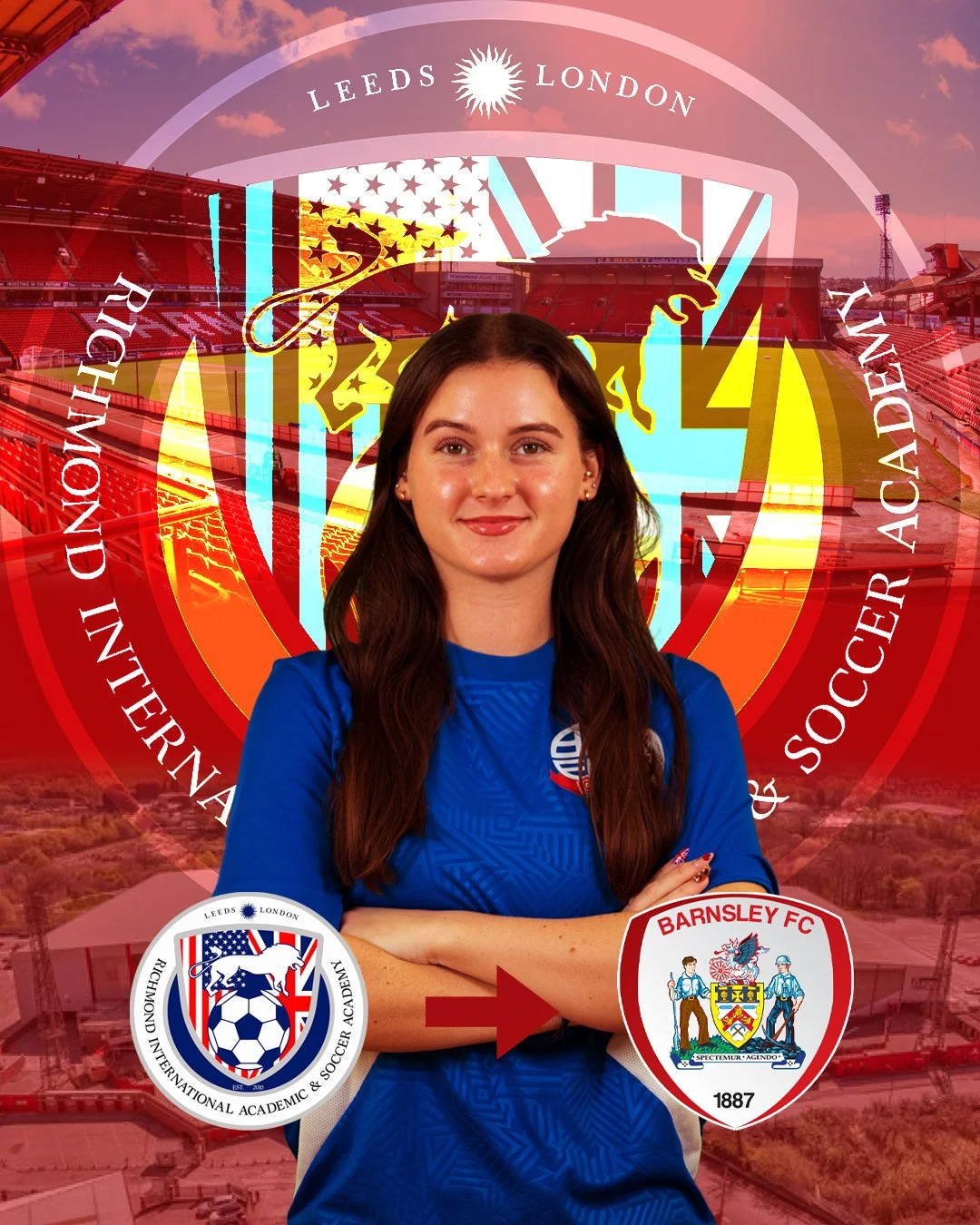 Abbie Allard signs for Barnsley