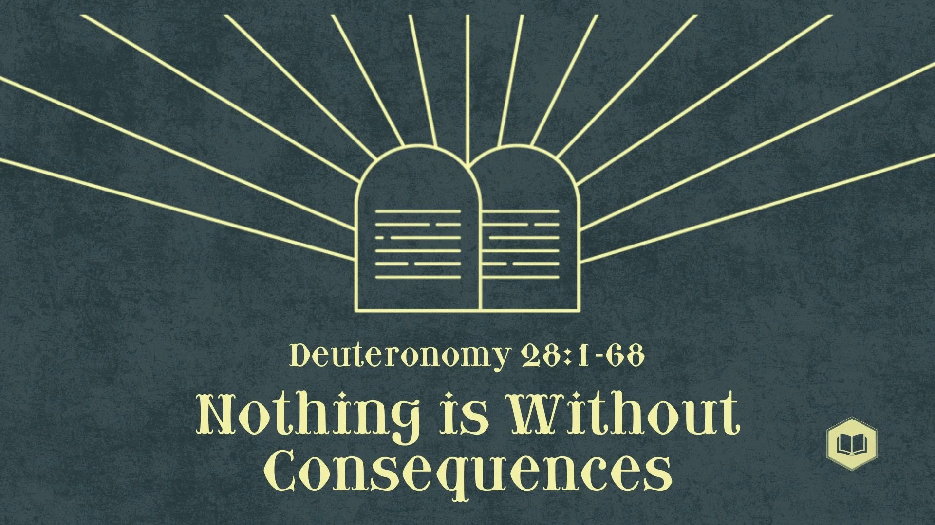 Nothing is Without Consequences