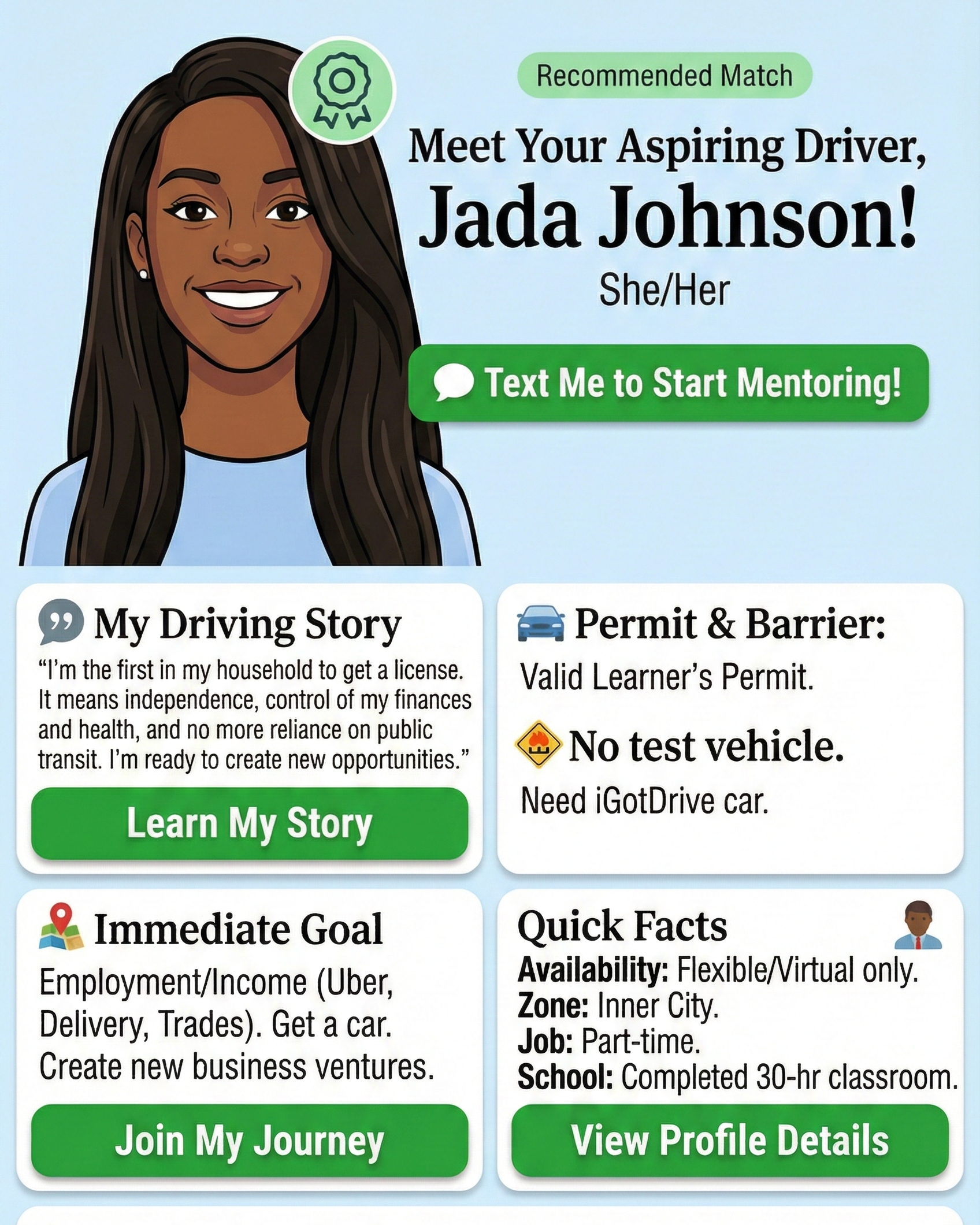 Jada’s Drive to Own