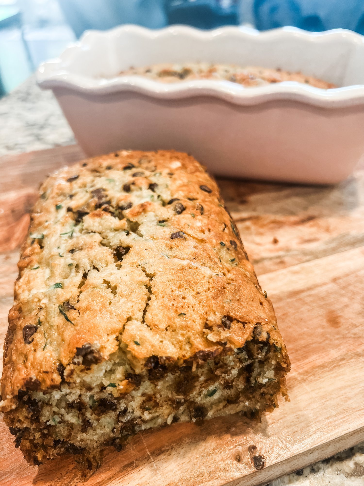 ZUCCHINI CHOCOLATE CHIP BREAD