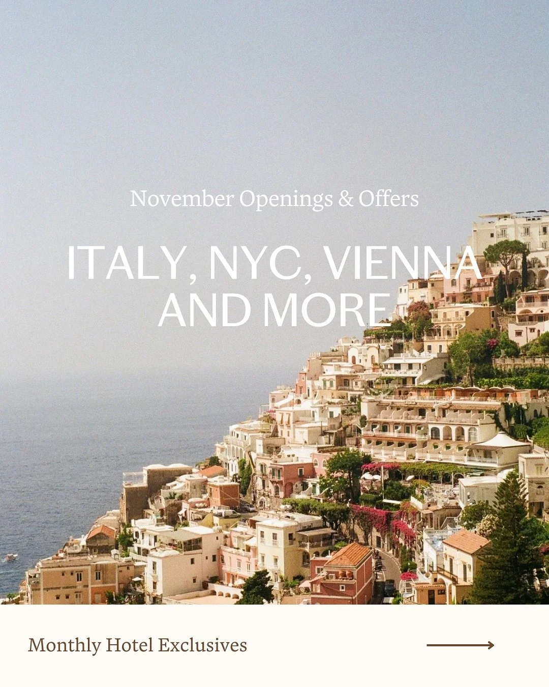 With the holidays quickly approaching, hotel partners are feeling extra generous. It&rsquo;s the season of gratitude, and there&rsquo;s lots to be grateful for. Read on for a slate of openings and exclusive offers that will make traveling this season