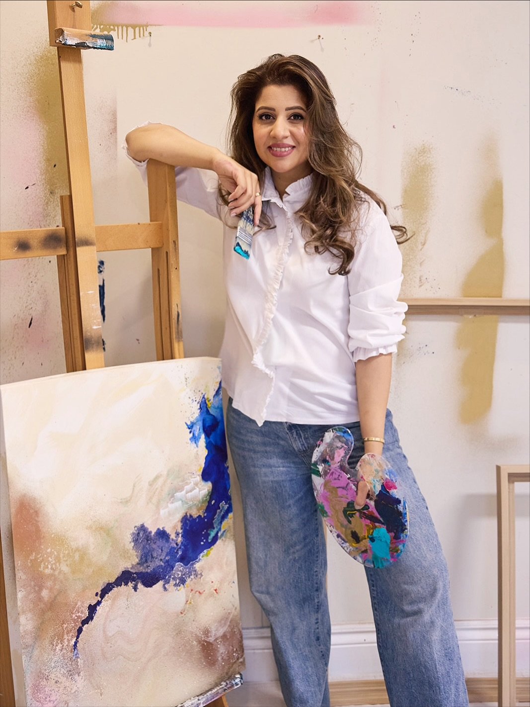 This little corner has seen every version of me &mdash; the mom rushing between school drop-offs, the dreamer with a palette full of colour, the woman who still believes art can heal and transform a space.

There&rsquo;s something grounding about hav