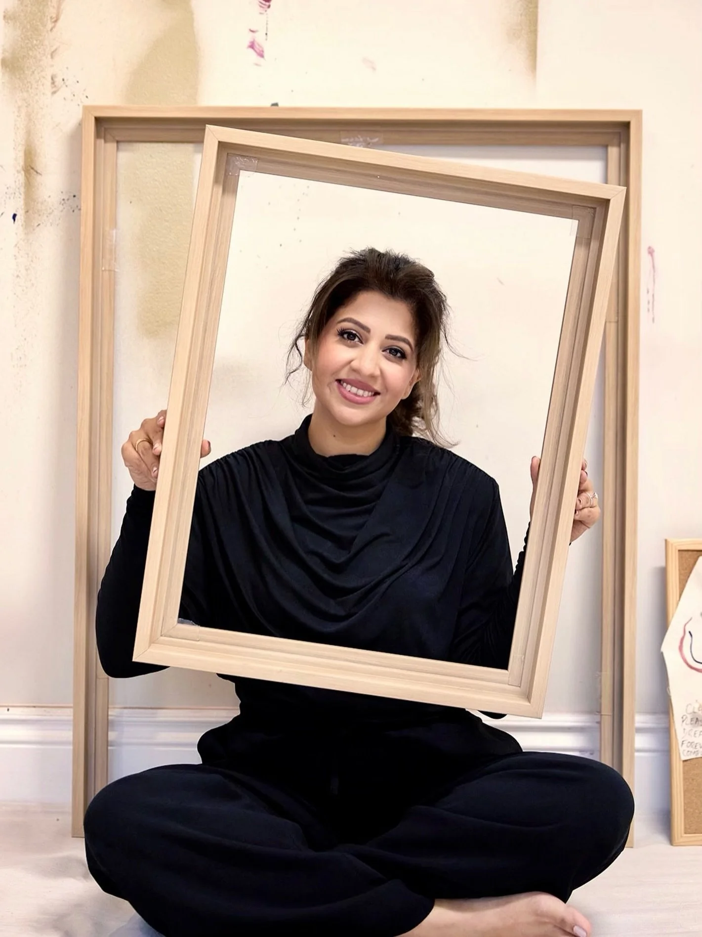 30 days. Every single day. 🤗

I challenged myself to show up&mdash;after a year of barely creating, barely posting, and feeling stuck in my own thoughts. My kids kept asking me to paint, cheering me on in their little ways, and somehow that was the 