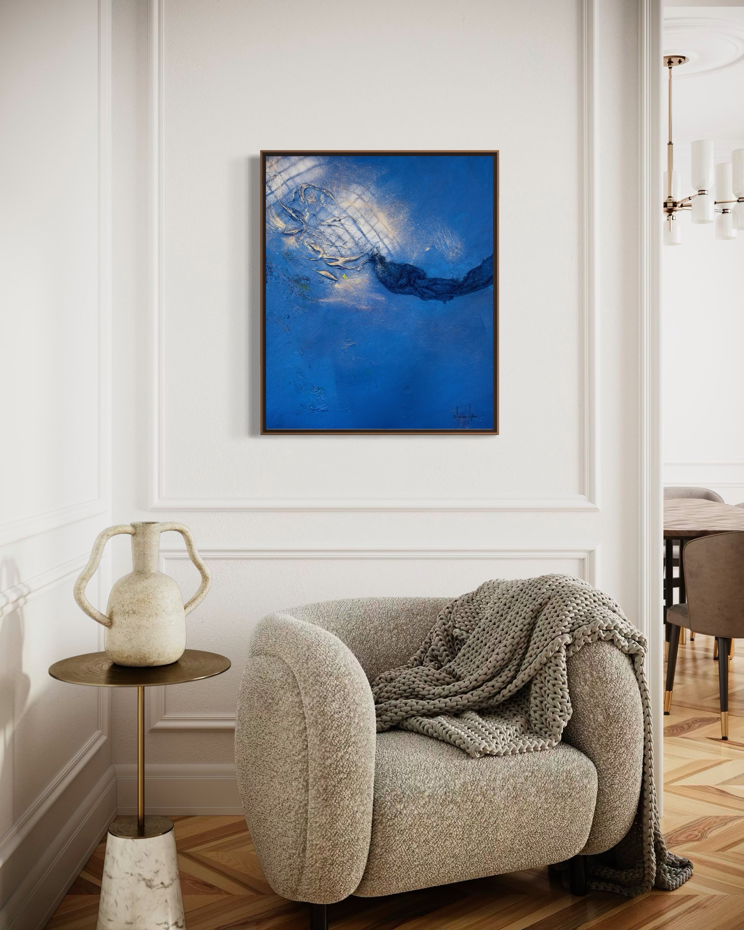 &lsquo;Blue Hour Confession&rsquo; going live in a few days!
20&rdquo; x 24&rdquo;

DM to inquire. 

#marinaadamart #torontoblogger