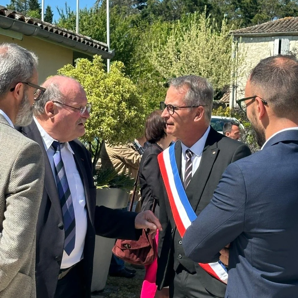 Une visite ministérielle !