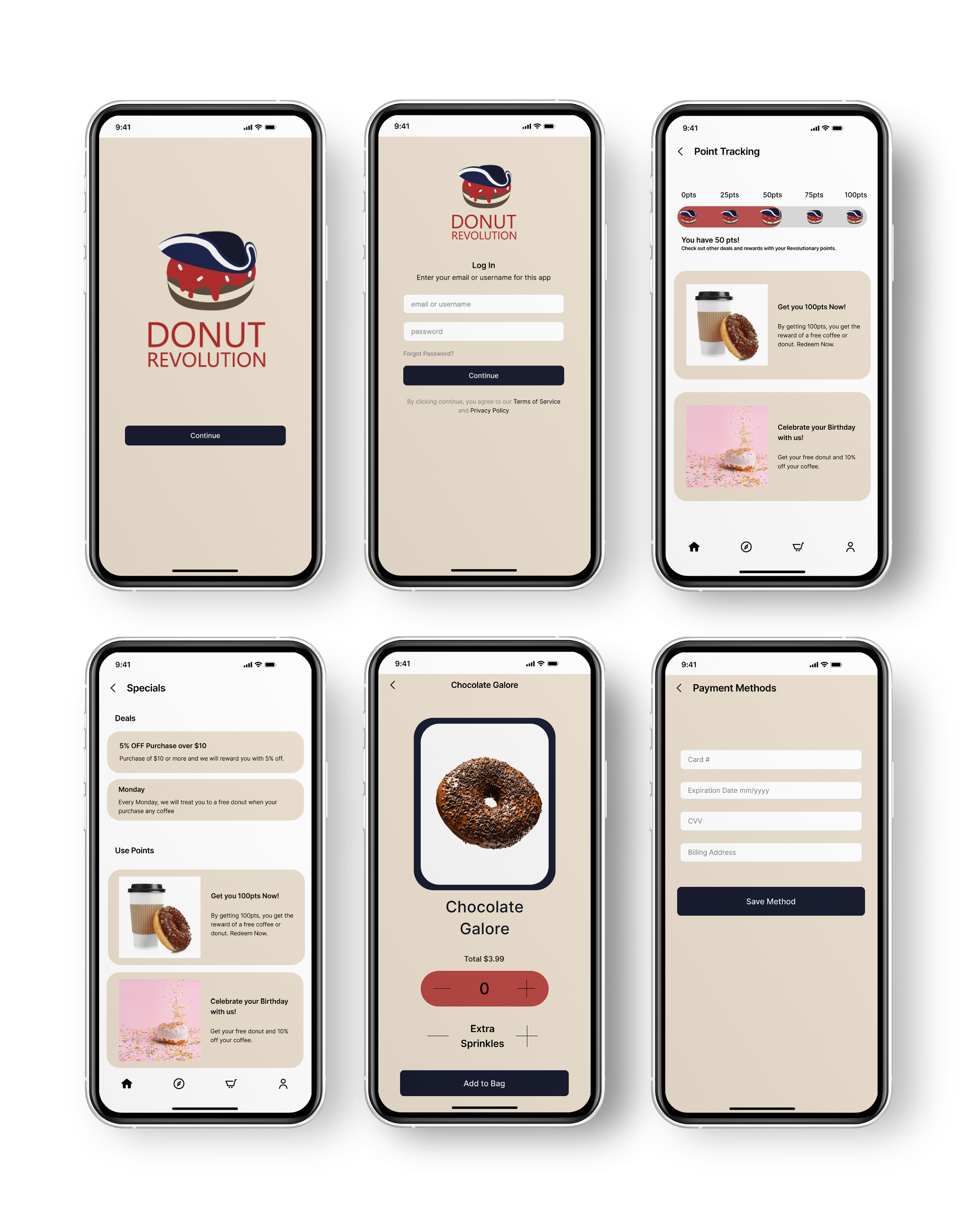 Donut Revolution App