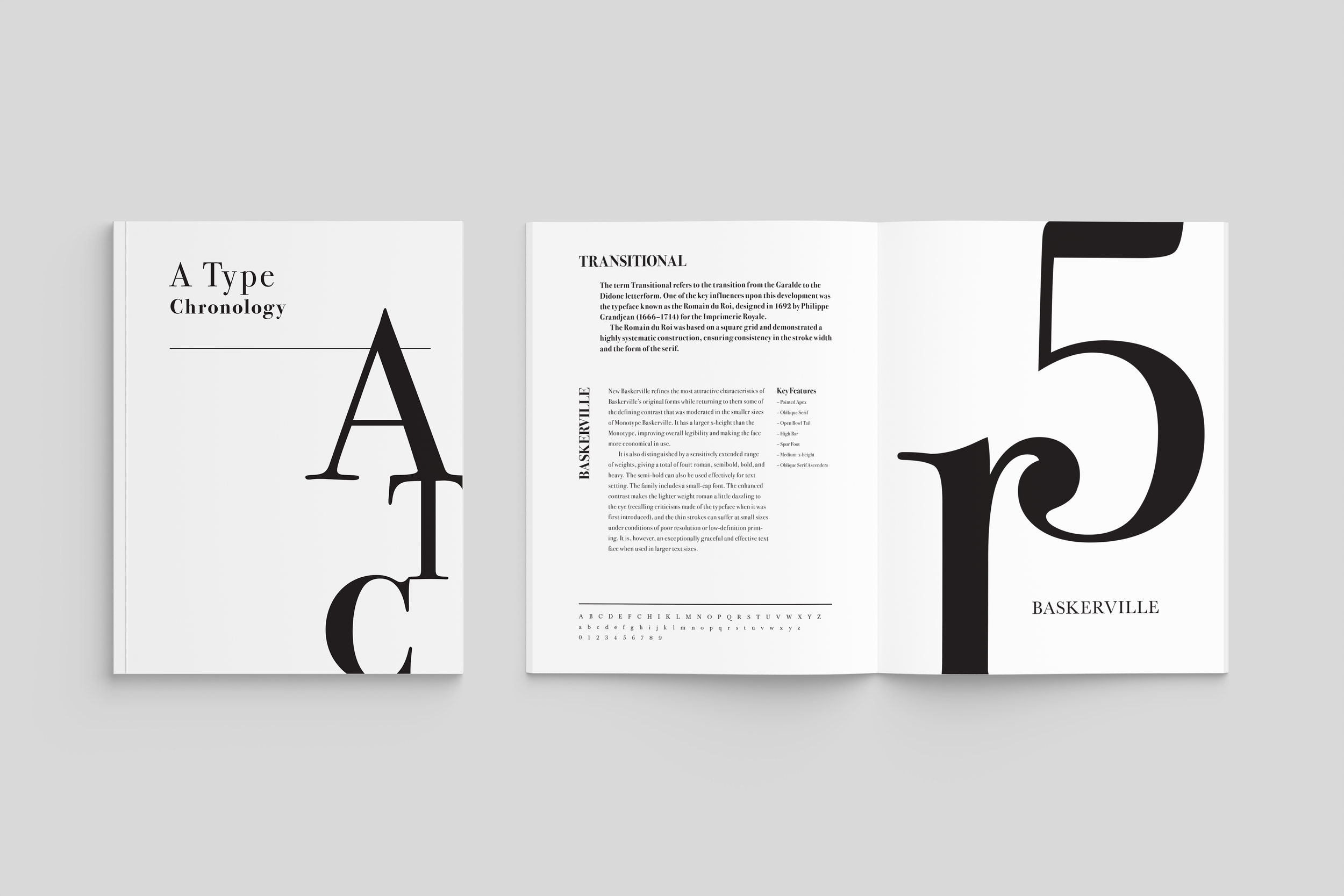 A Type Chronology Book Spreads