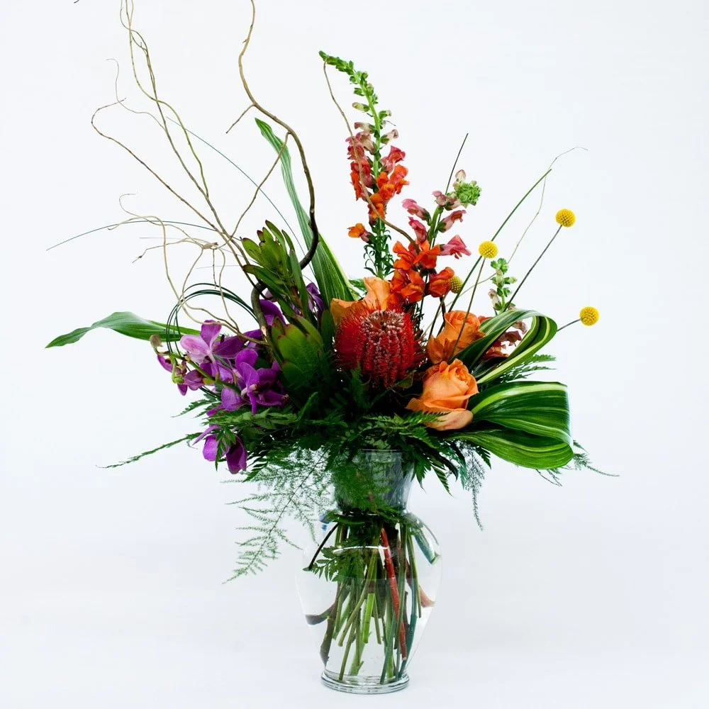 Tropical Style Floral Arrangement
