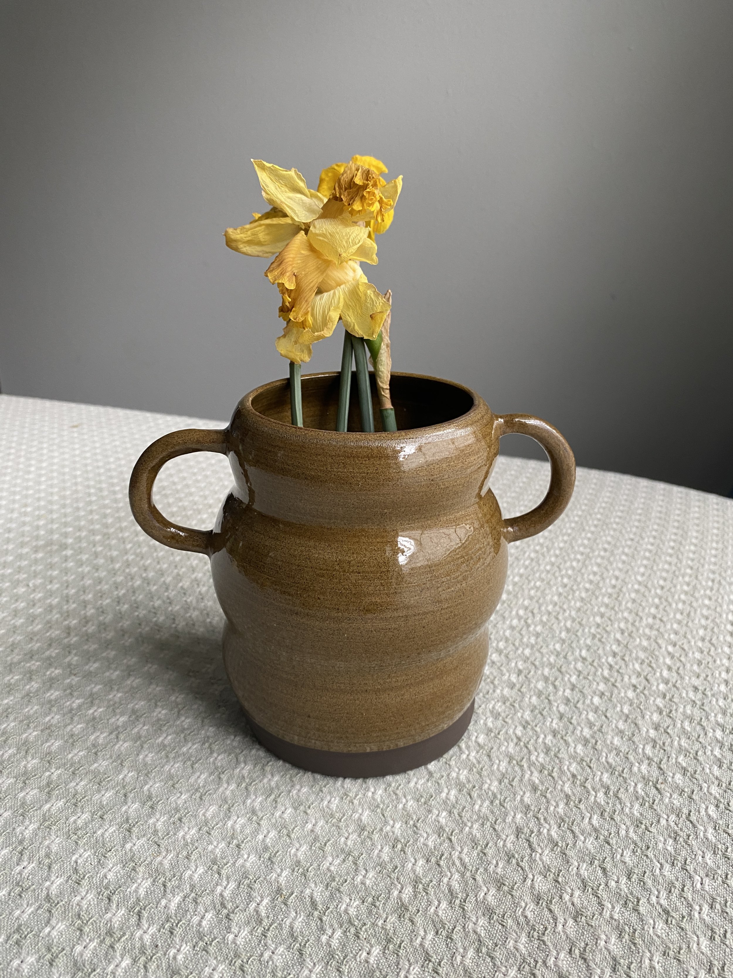 Brown vase