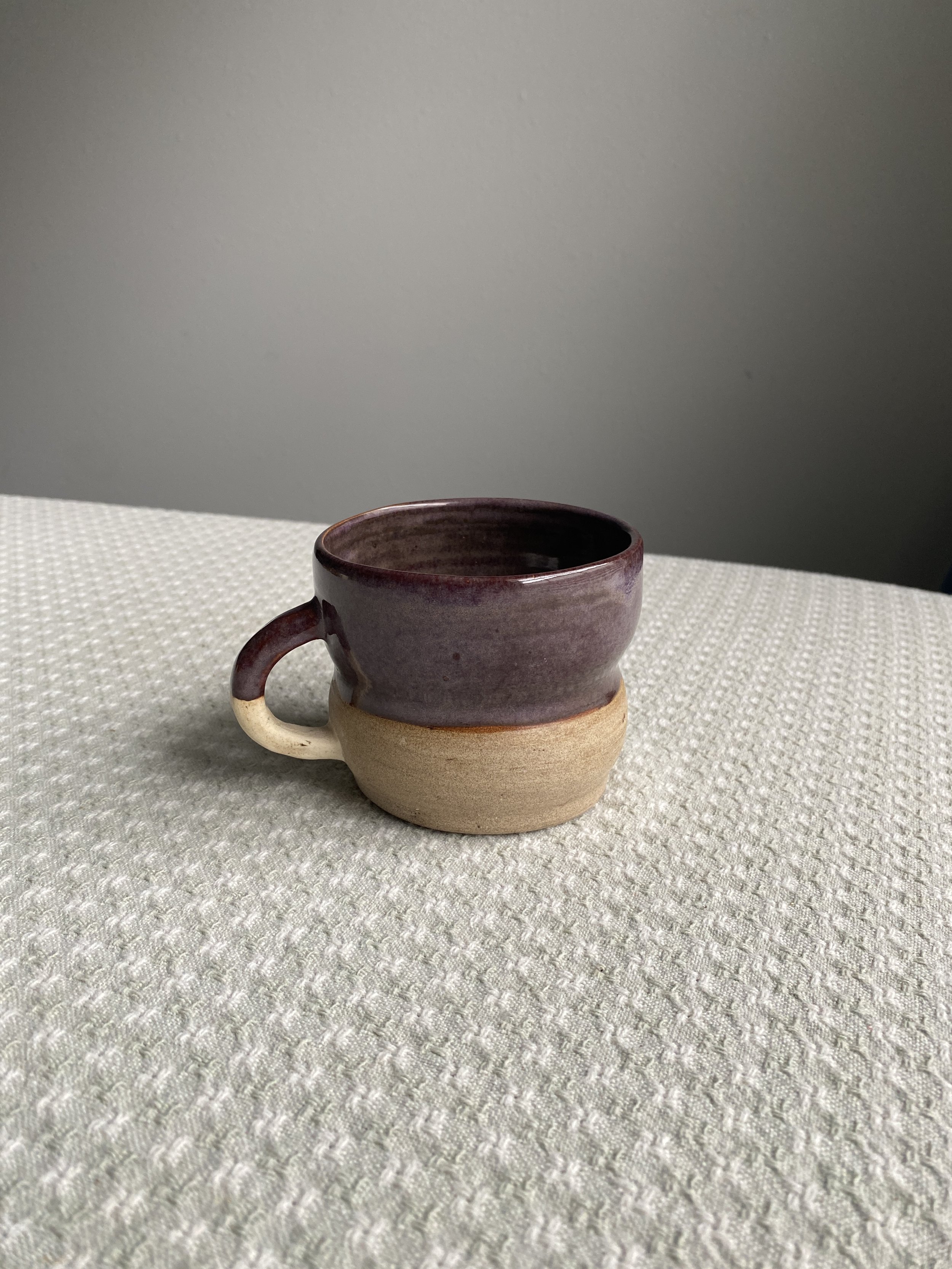 Purple bubble mug