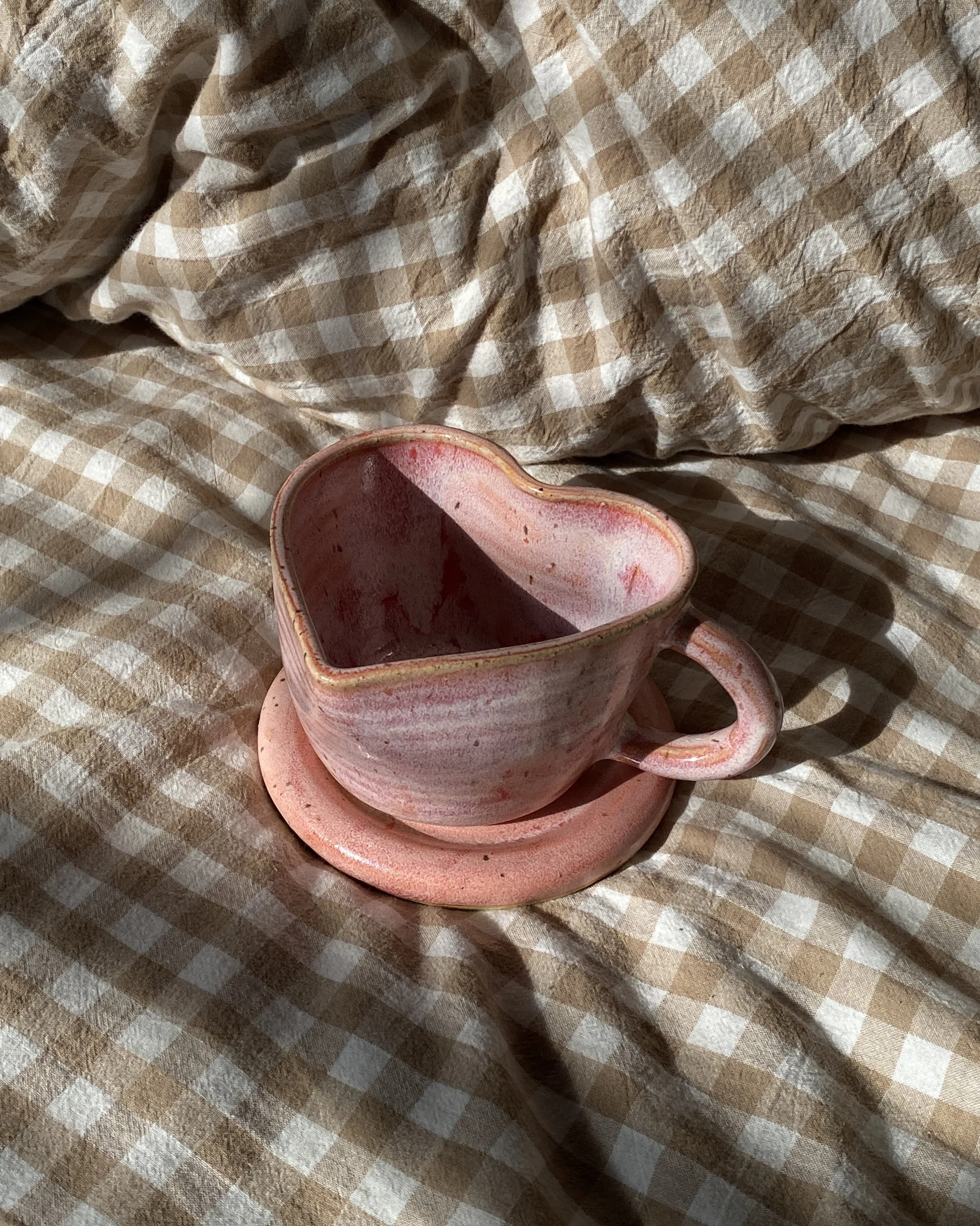 Heart Mug Pink