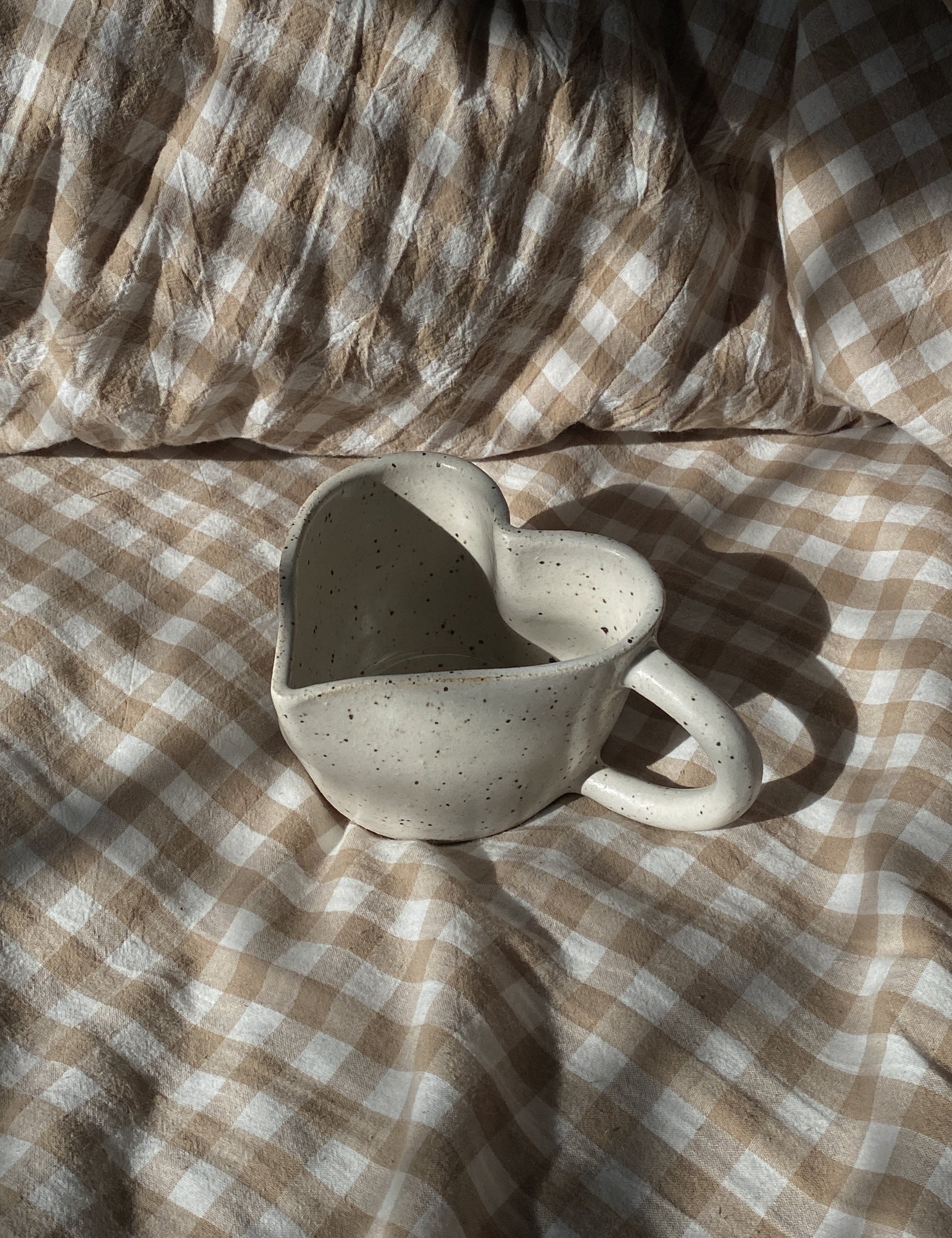 Heart Mug White