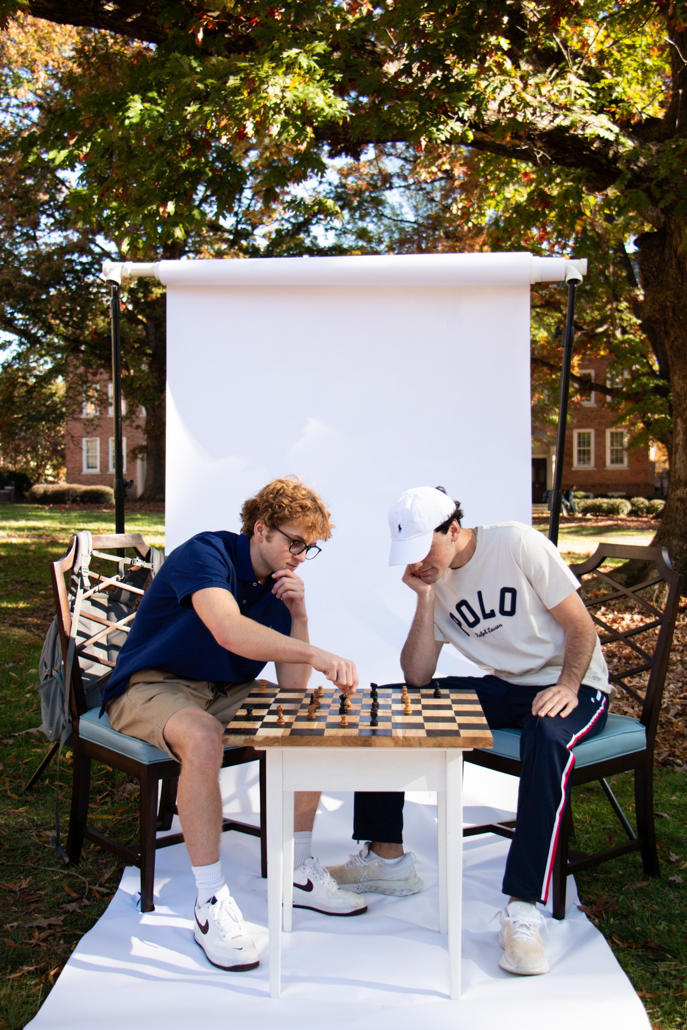 Ralph Lauren in College: "Checkmate" (Select 1)