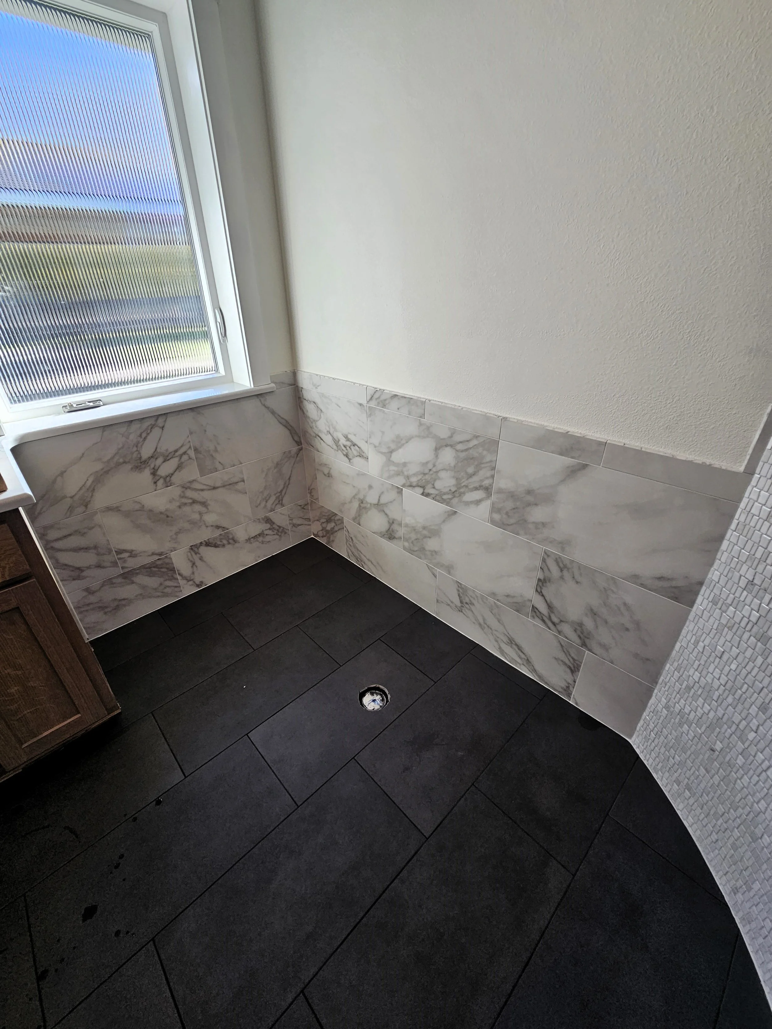 Tile Wainscot