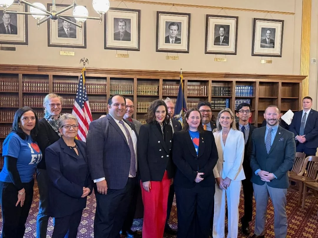 Celebrating Europe Day at the Michigan State Capitol