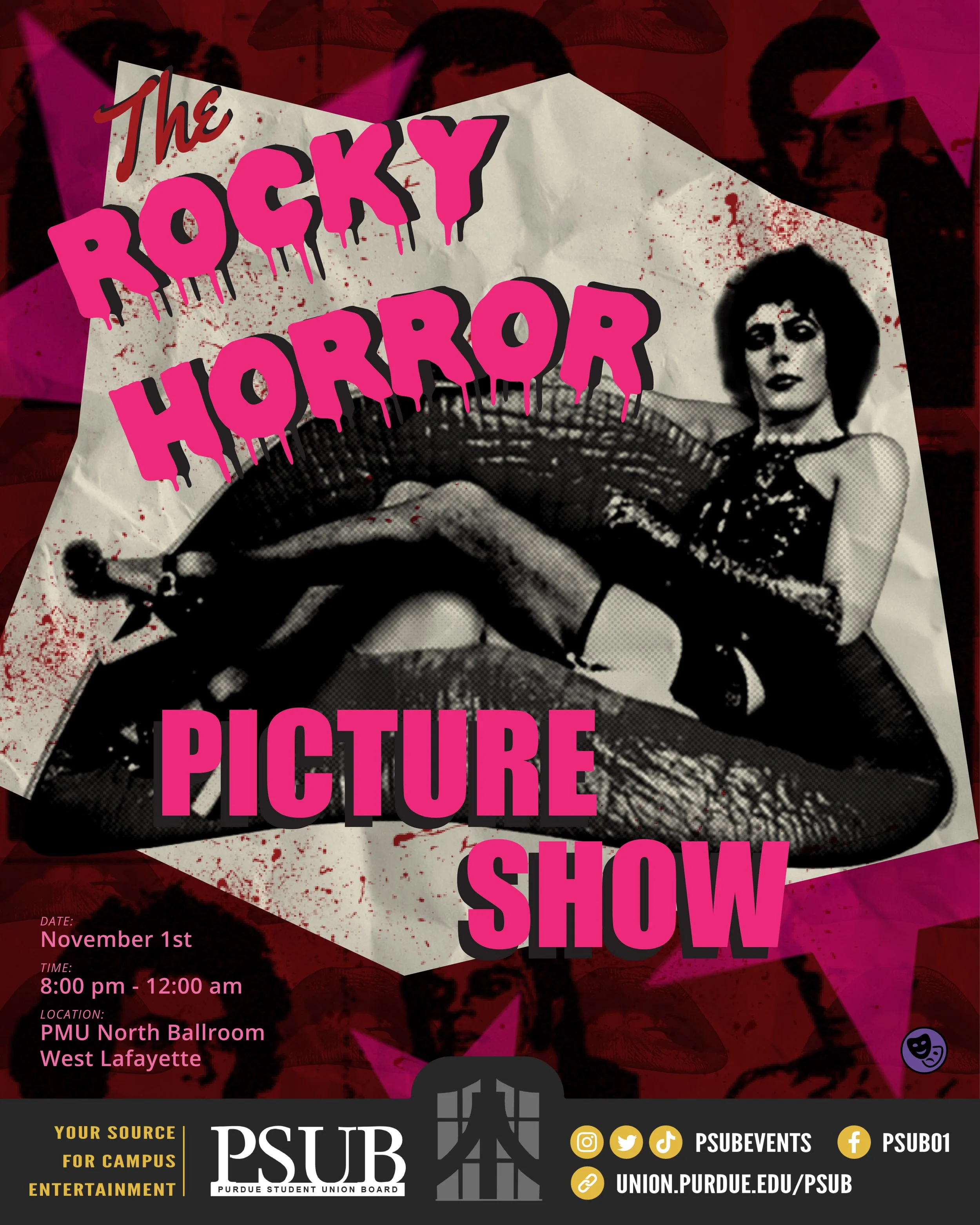 Another event with a showing of Rocky Horror Picture Show