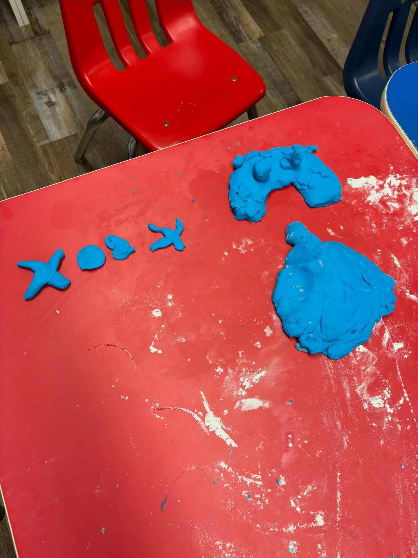 Today in Mighty Thinkers a social thinking group for children, we worked on following a group plan! 

In small groups, we made Play-Doh using our fun no-cook recipe. The next step in the group plan was to decide what we wanted to make with our Play-D