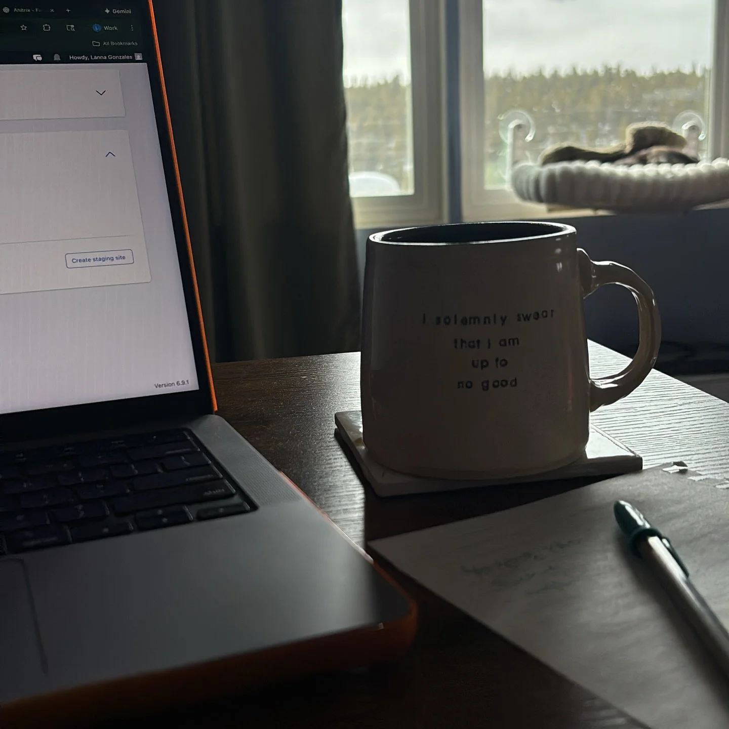 Back in the groove after a long weekend of friends and snowboarding 🏂🏔️

Stoked to settle back into the momentum 💻