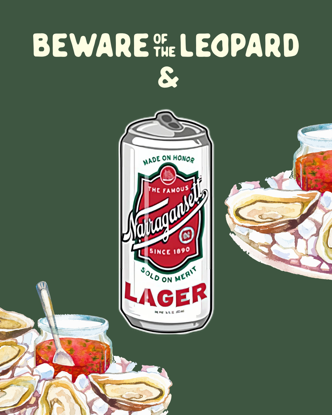 Aww Shucks: GANSETT and OYSTERS NIGHT